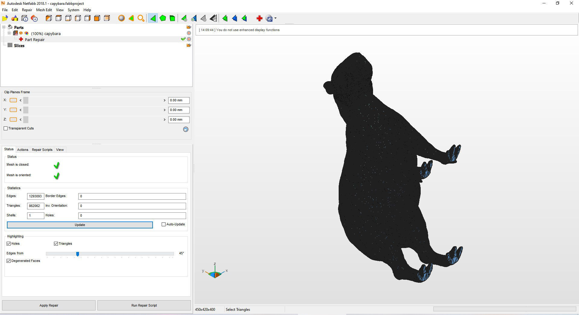 Capybara 3D print model_11