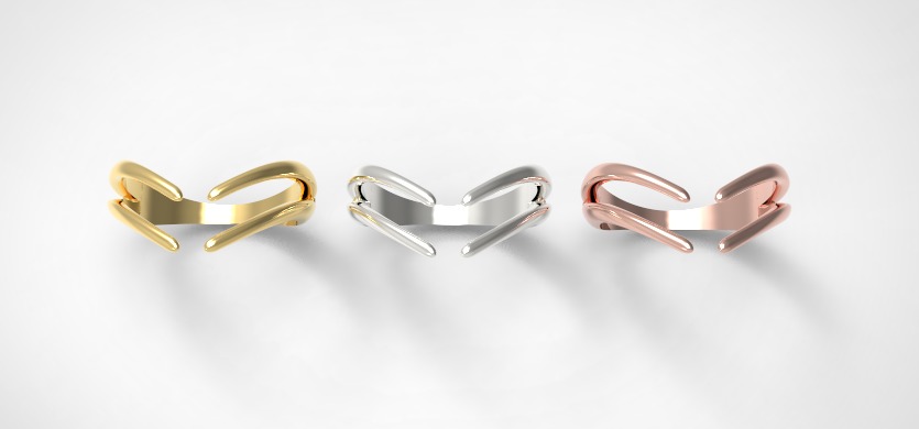 Minimal ring Ready for 3d printing 3dm stl 3D print model_27