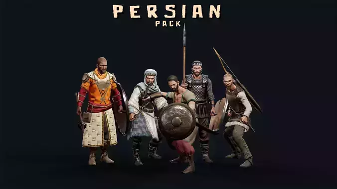 PERSIAN PACK R 3D Model Collection