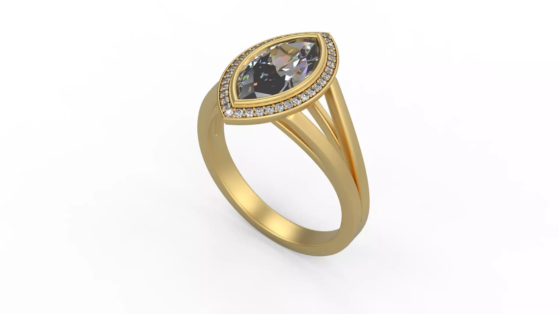 Woman Solitaire 964 3D print model
