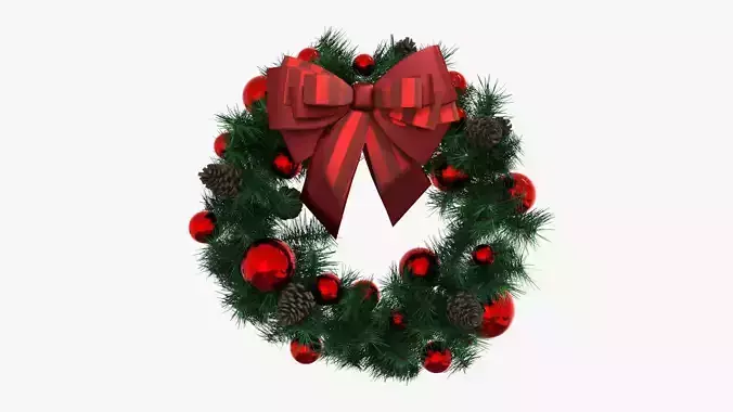Wreath red Ball