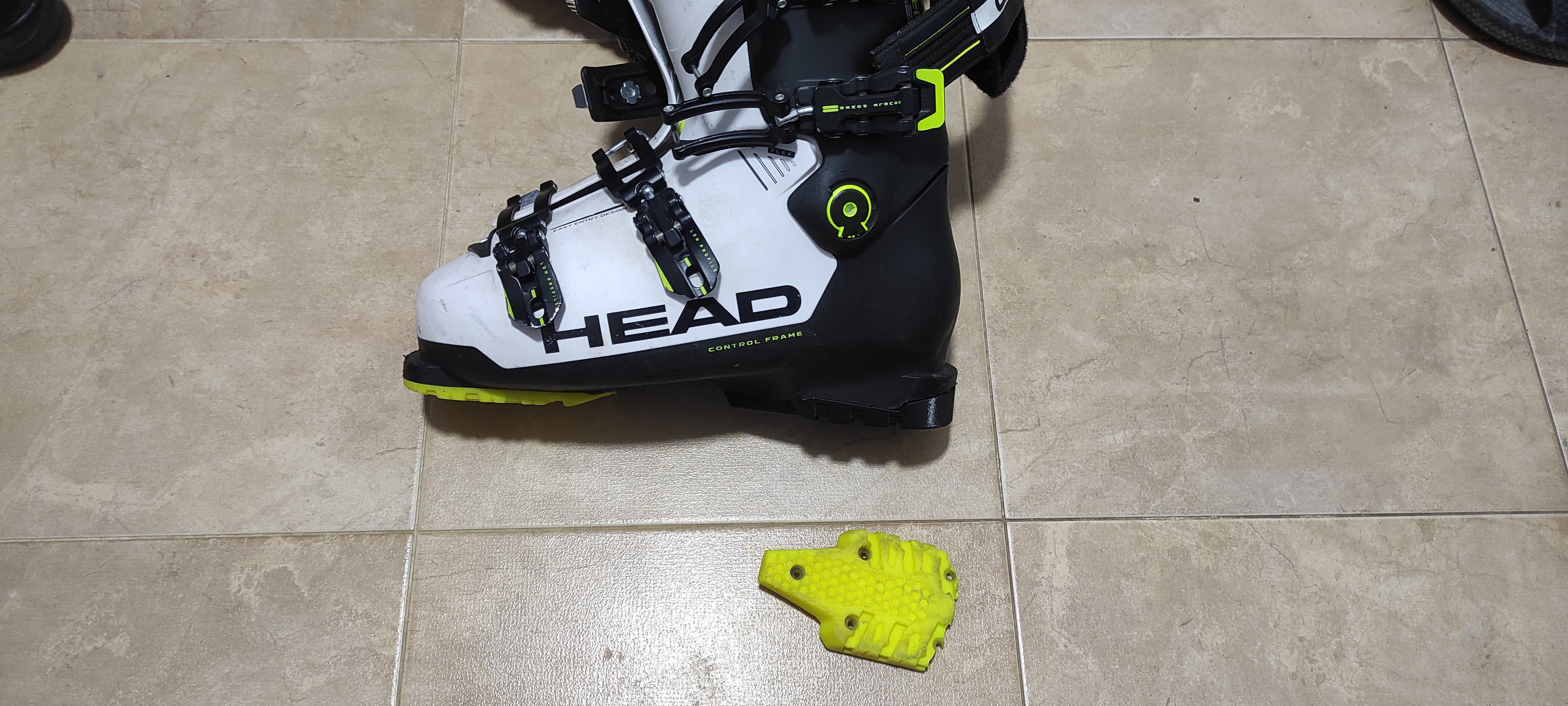 HEAD Ski Boot Heel Toe Set for Vector Evo Nexo Lyt 3D print model_15