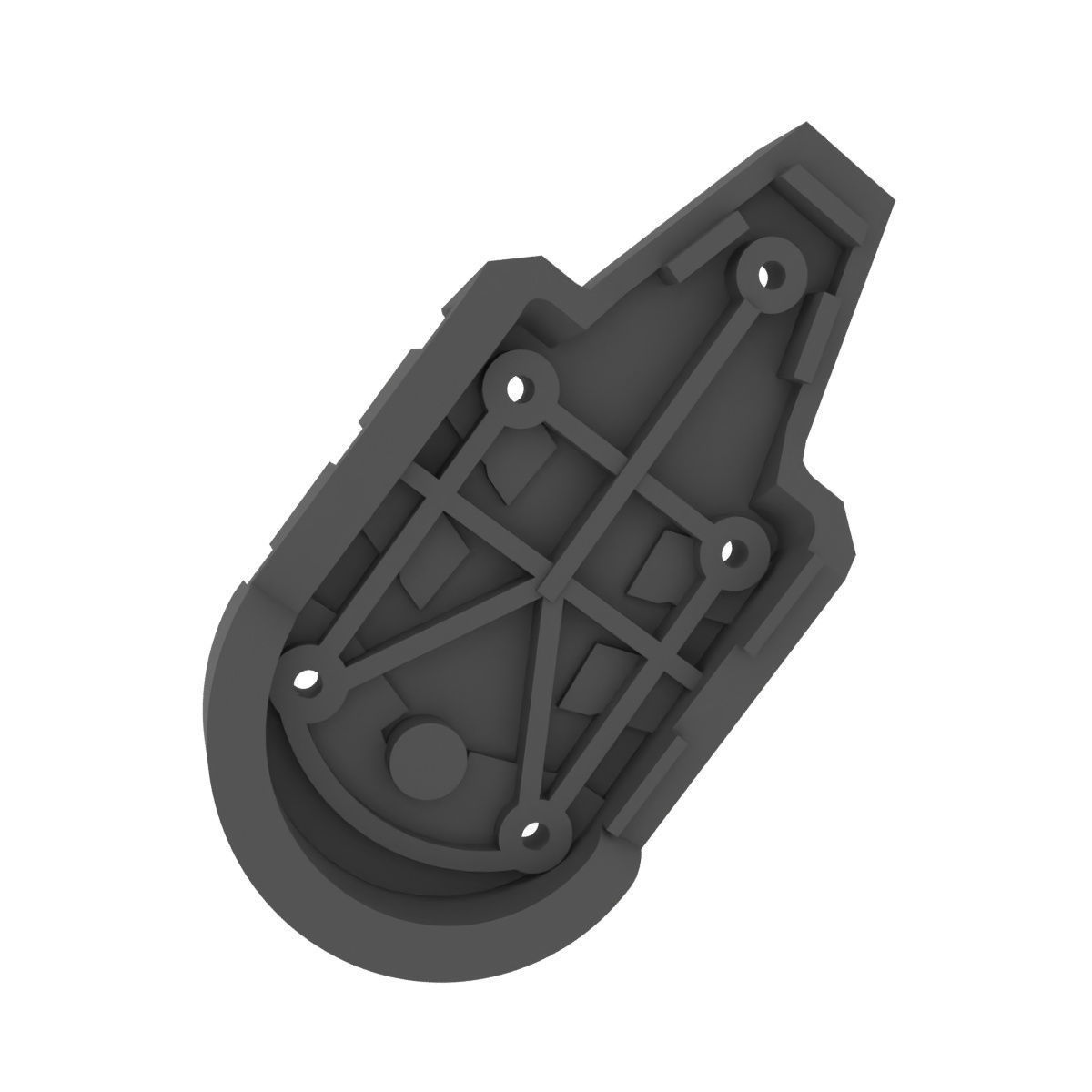 HEAD Ski Boot Heel Toe Set for Vector Evo Nexo Lyt 3D print model_25