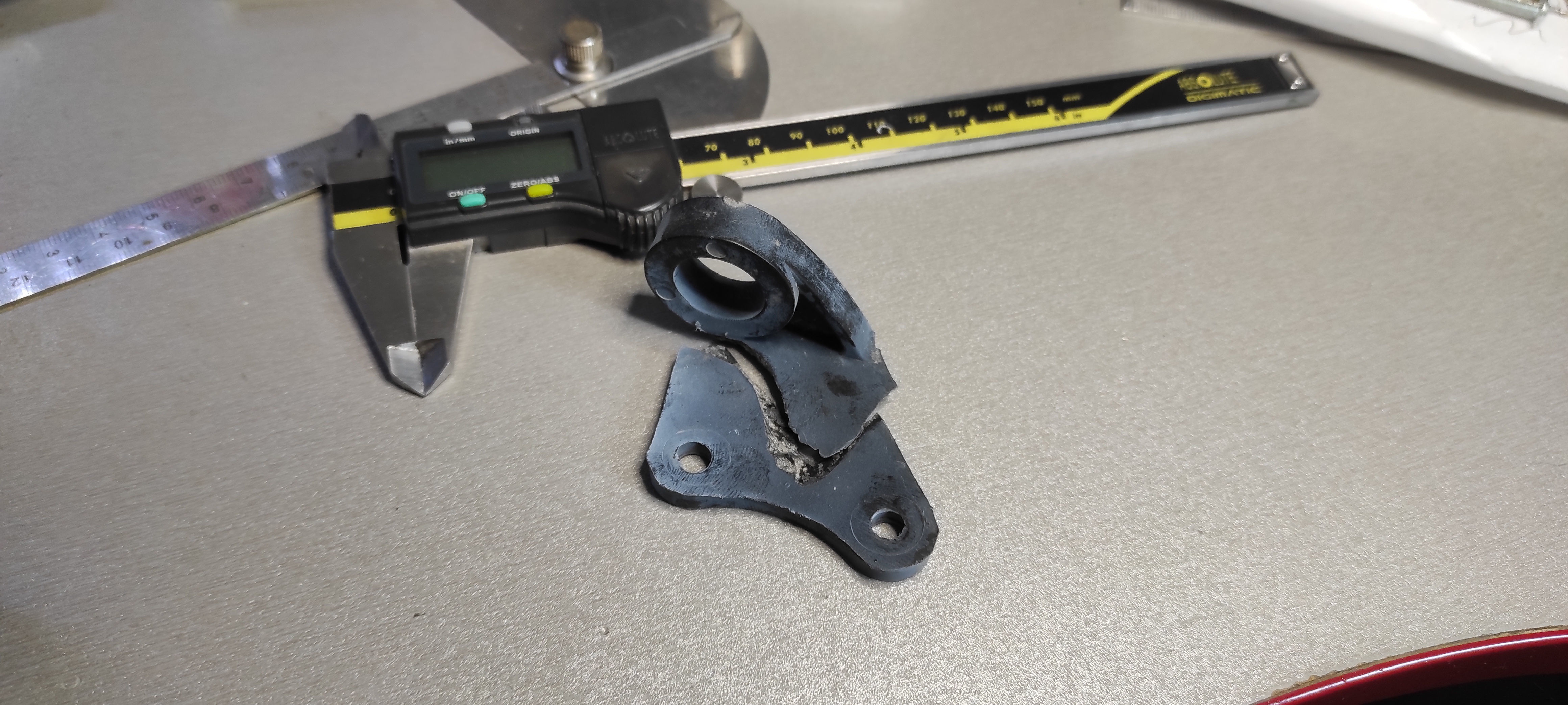 Kayo Motorcycle K2 fuel tank support LEFT-RIGHT 3D print model_3