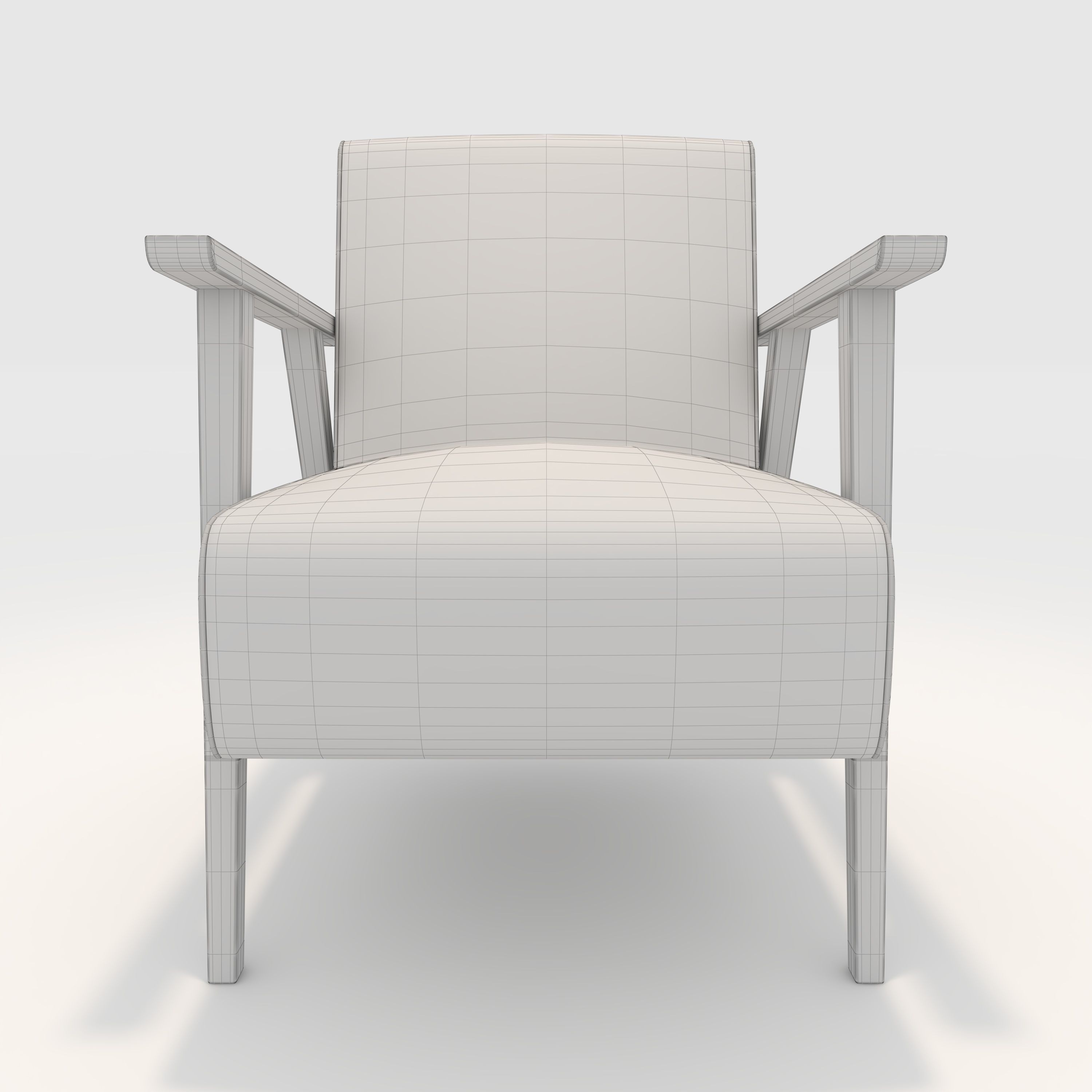 Armchair 34 3D model_11