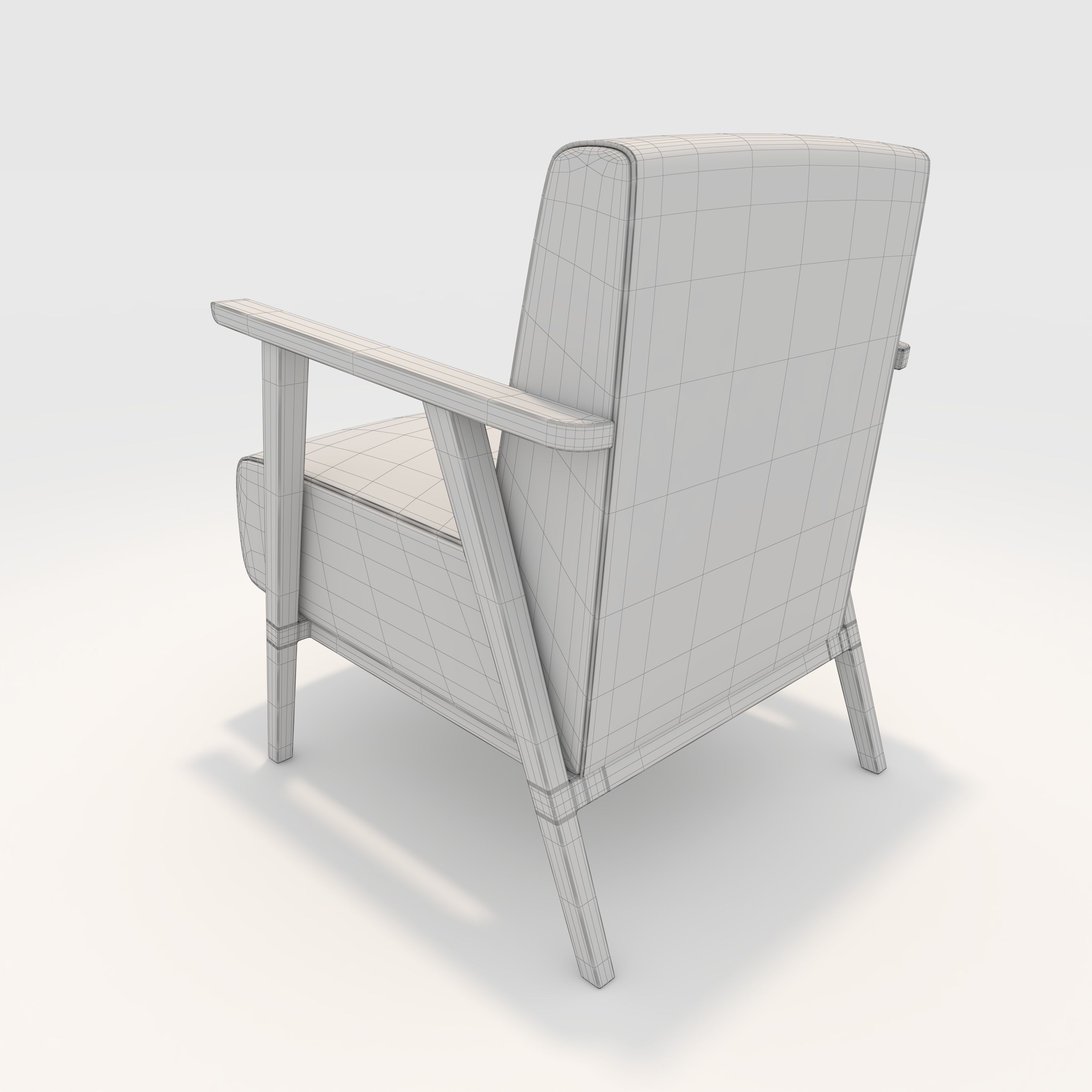 Armchair 34 3D model_7