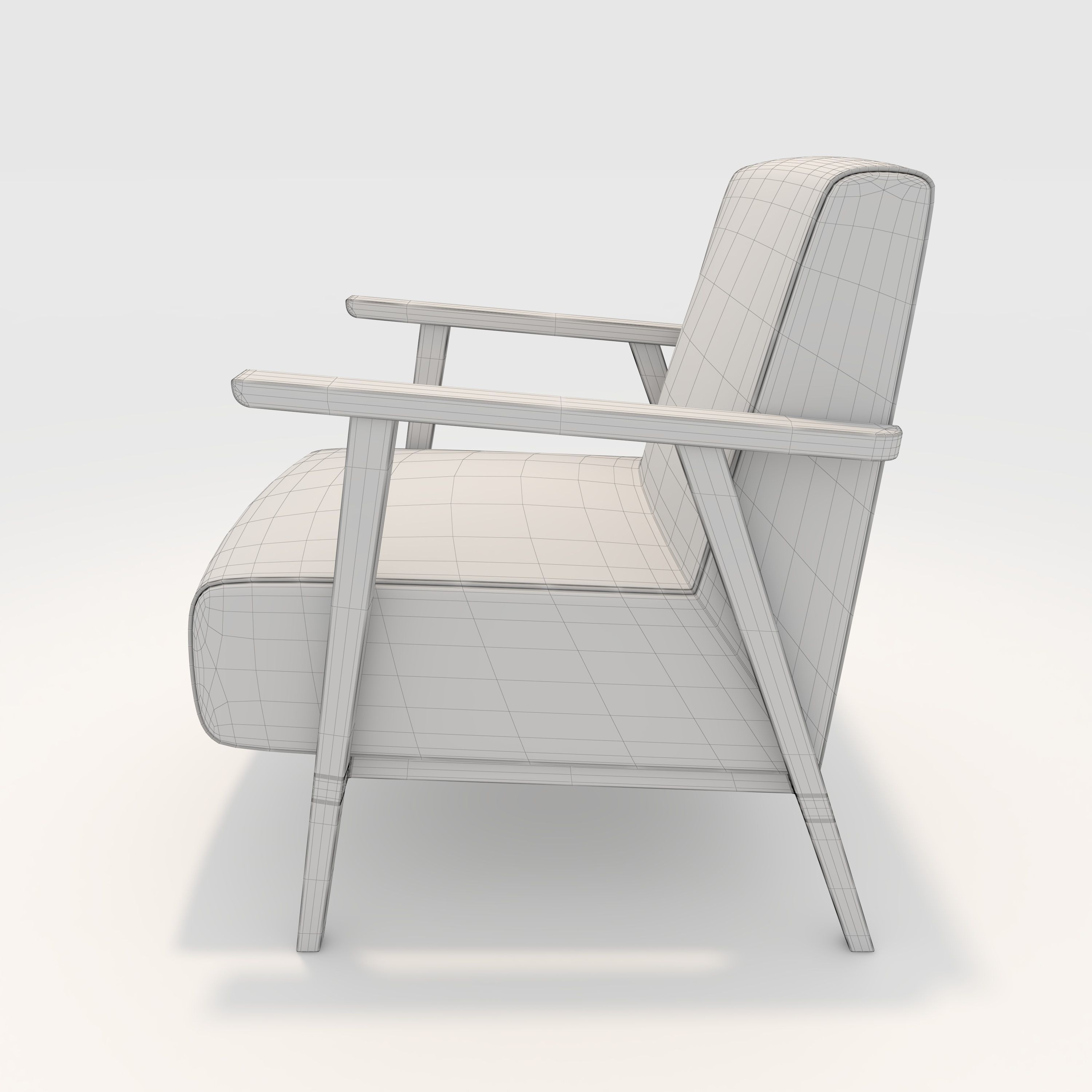 Armchair 34 3D model_5