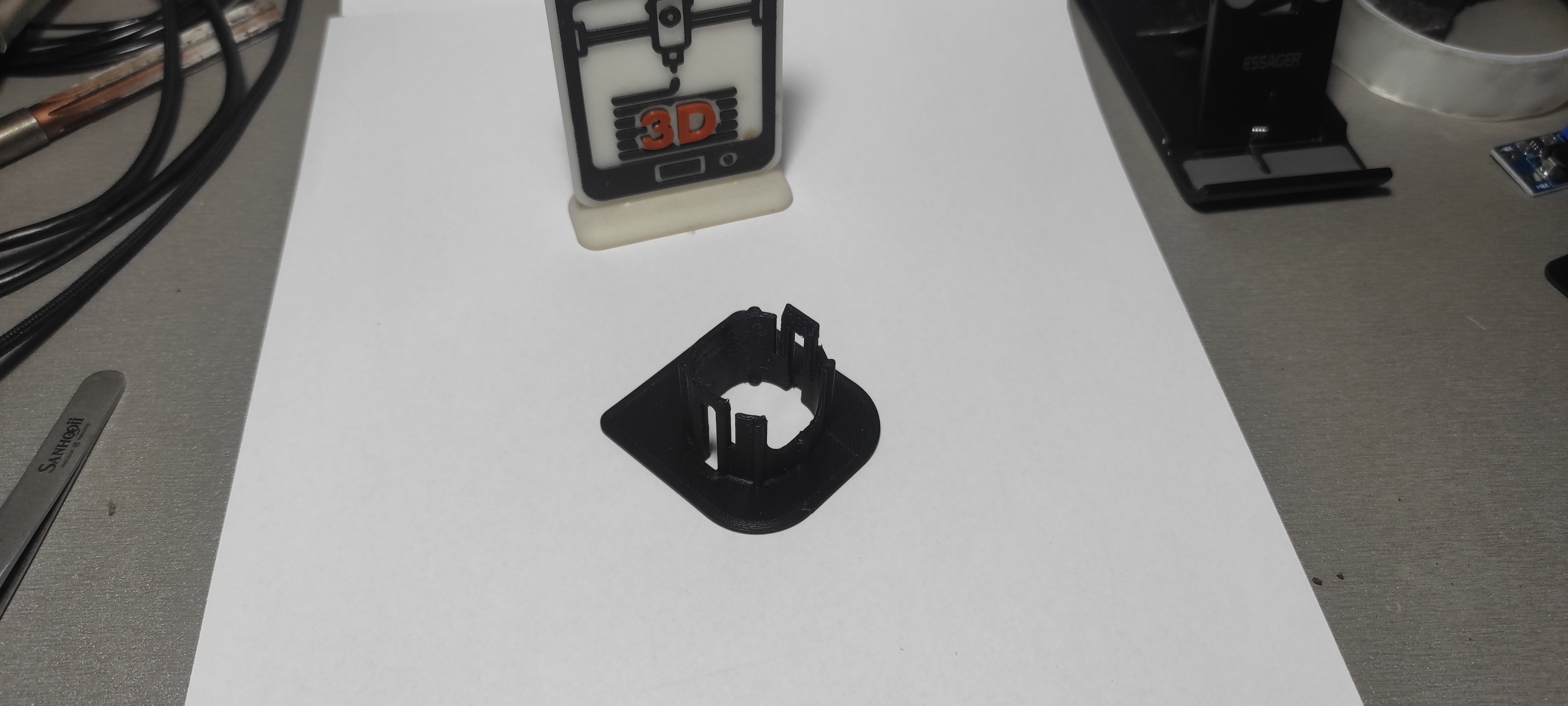 Parking sensor housing VW 1T0919493B 3D print model_4