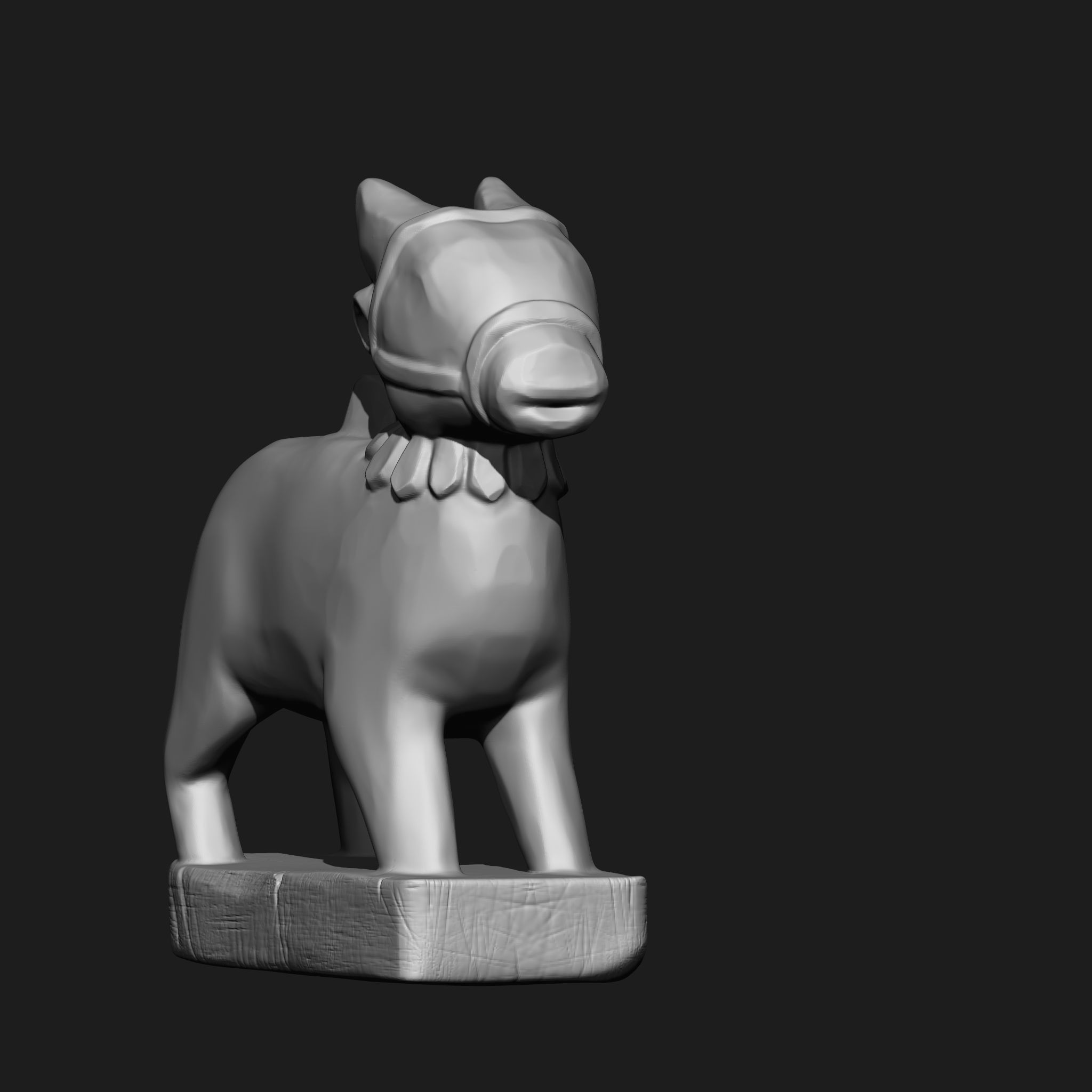5 in One Highpoly Sculpture Stl Obj Fbx Sculpted in Zbrush 2019 3D model_29