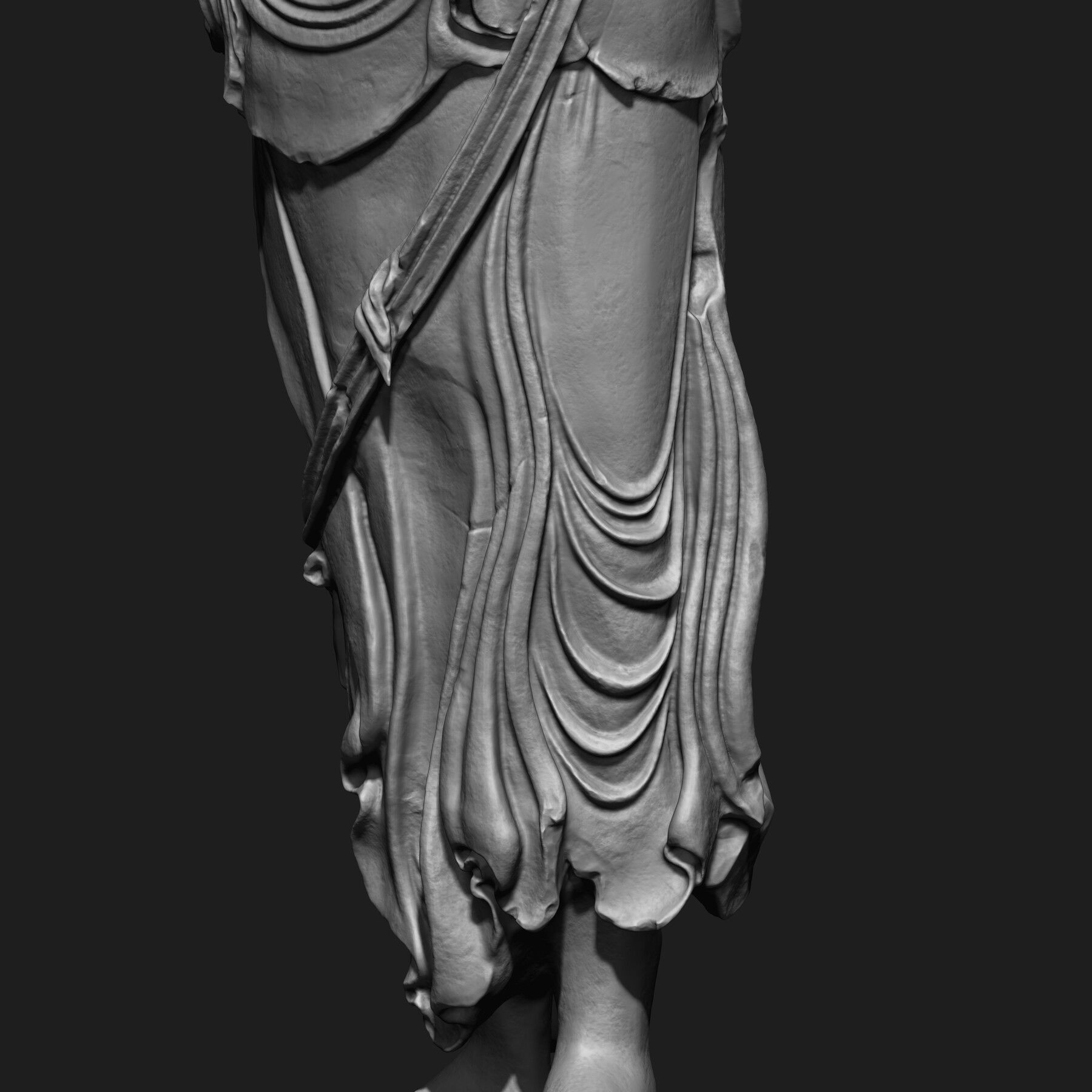 5 in One Highpoly Sculpture Stl Obj Fbx Sculpted in Zbrush 2019 3D model_20