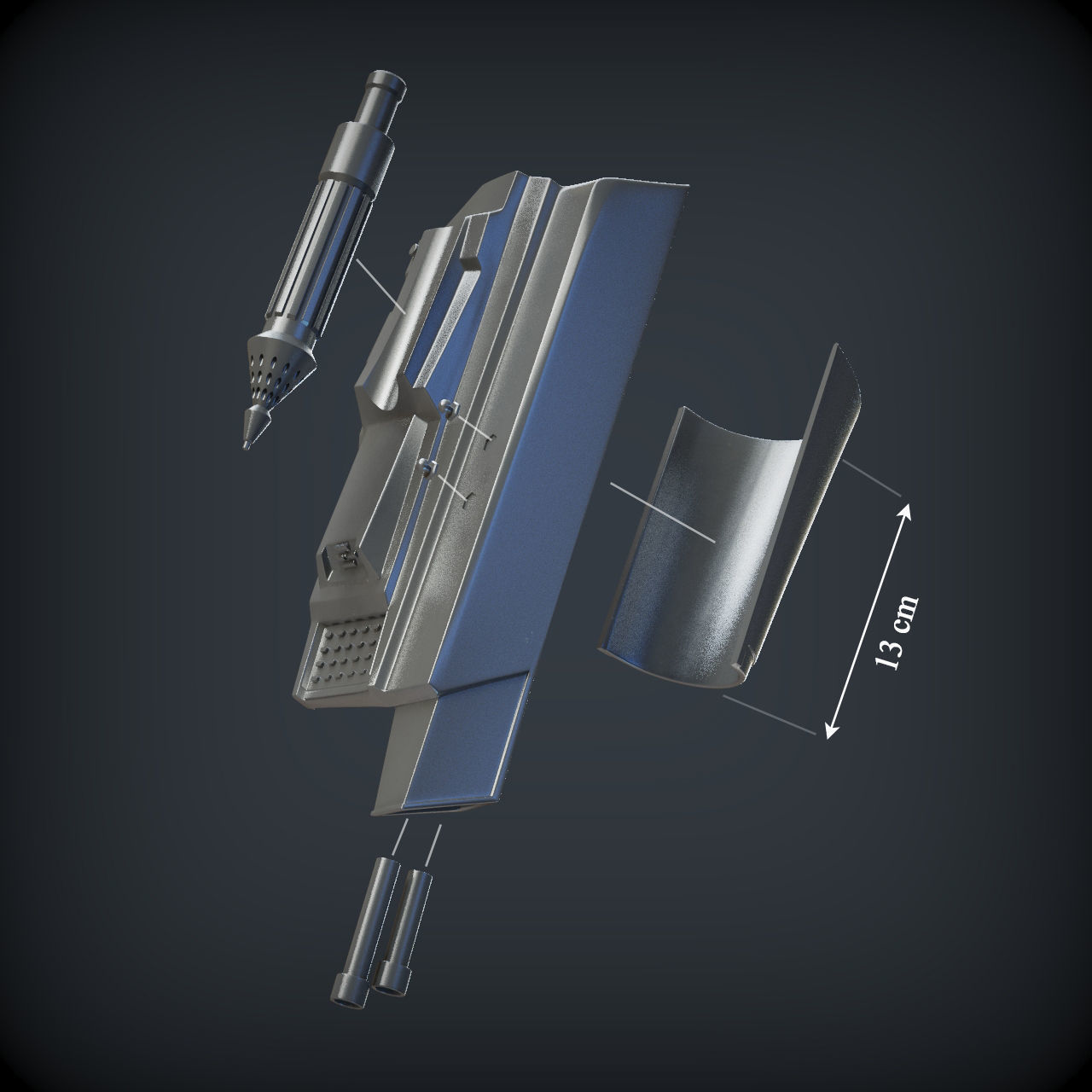 BOBA FETT GAUNTLETS  3D print model_11