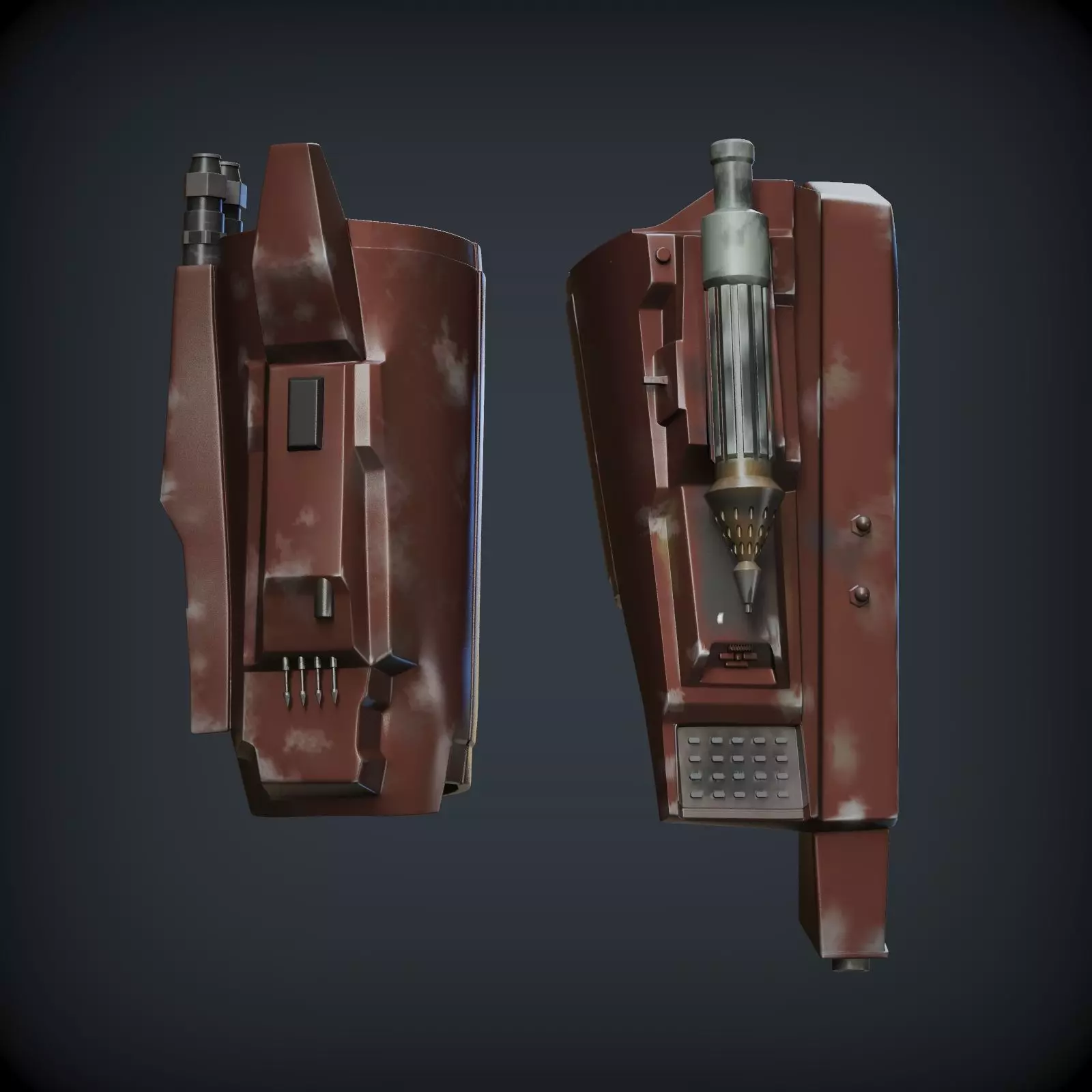 BOBA FETT GAUNTLETS  3D print model_0