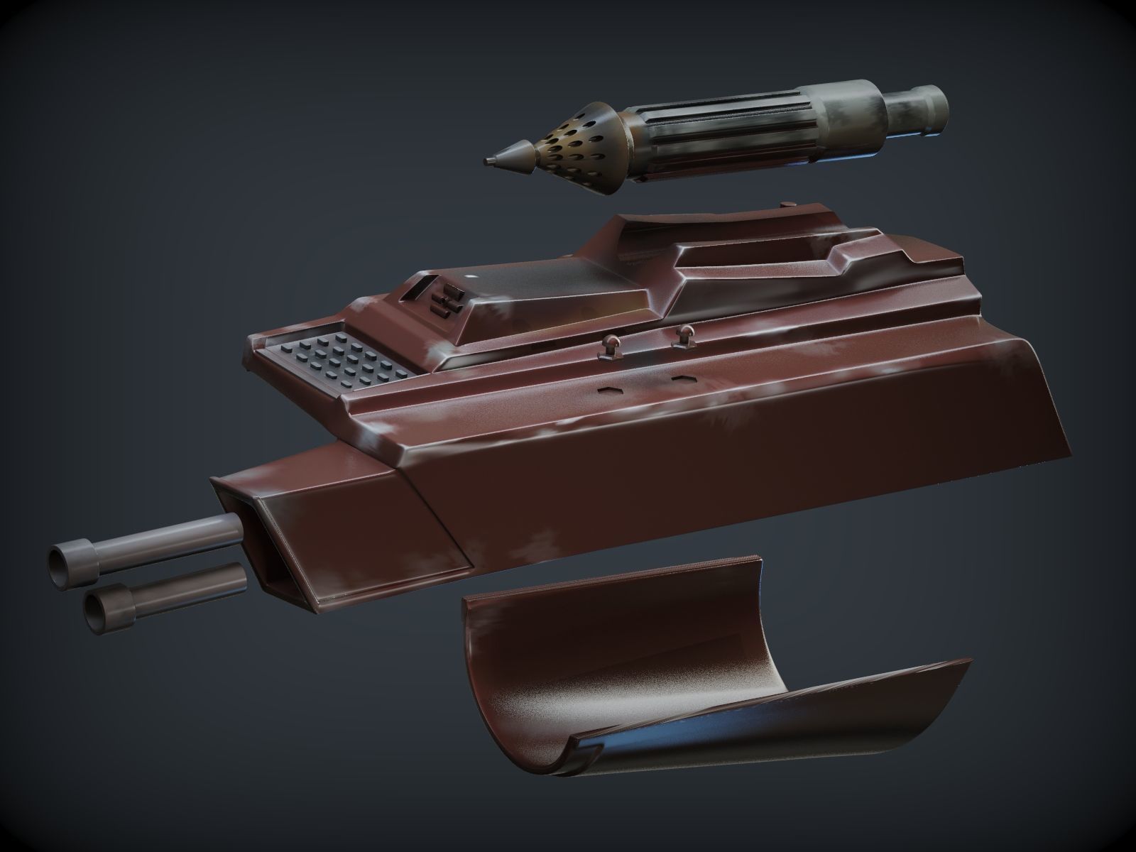 BOBA FETT GAUNTLETS  3D print model_2