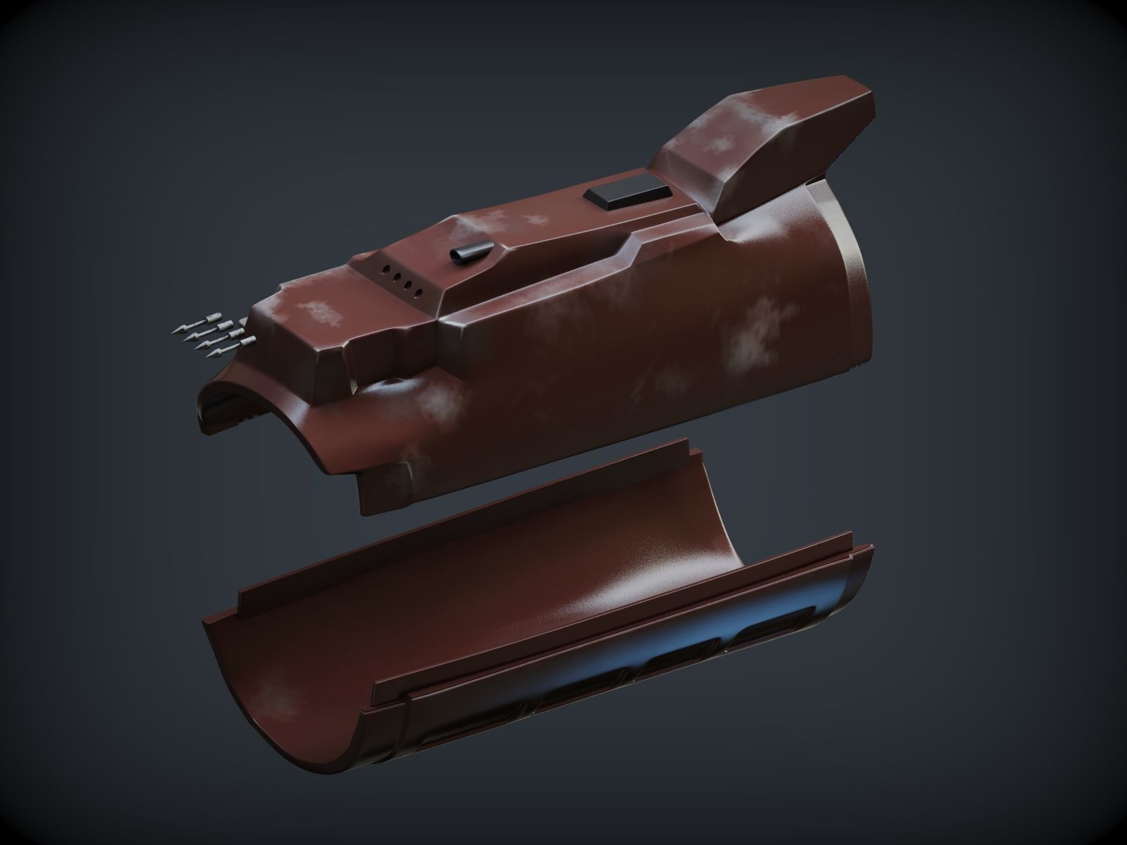 BOBA FETT GAUNTLETS  3D print model_6