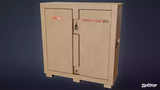 JOBSITE - Jobsite Box 01 - LOW POLY AND NANITE