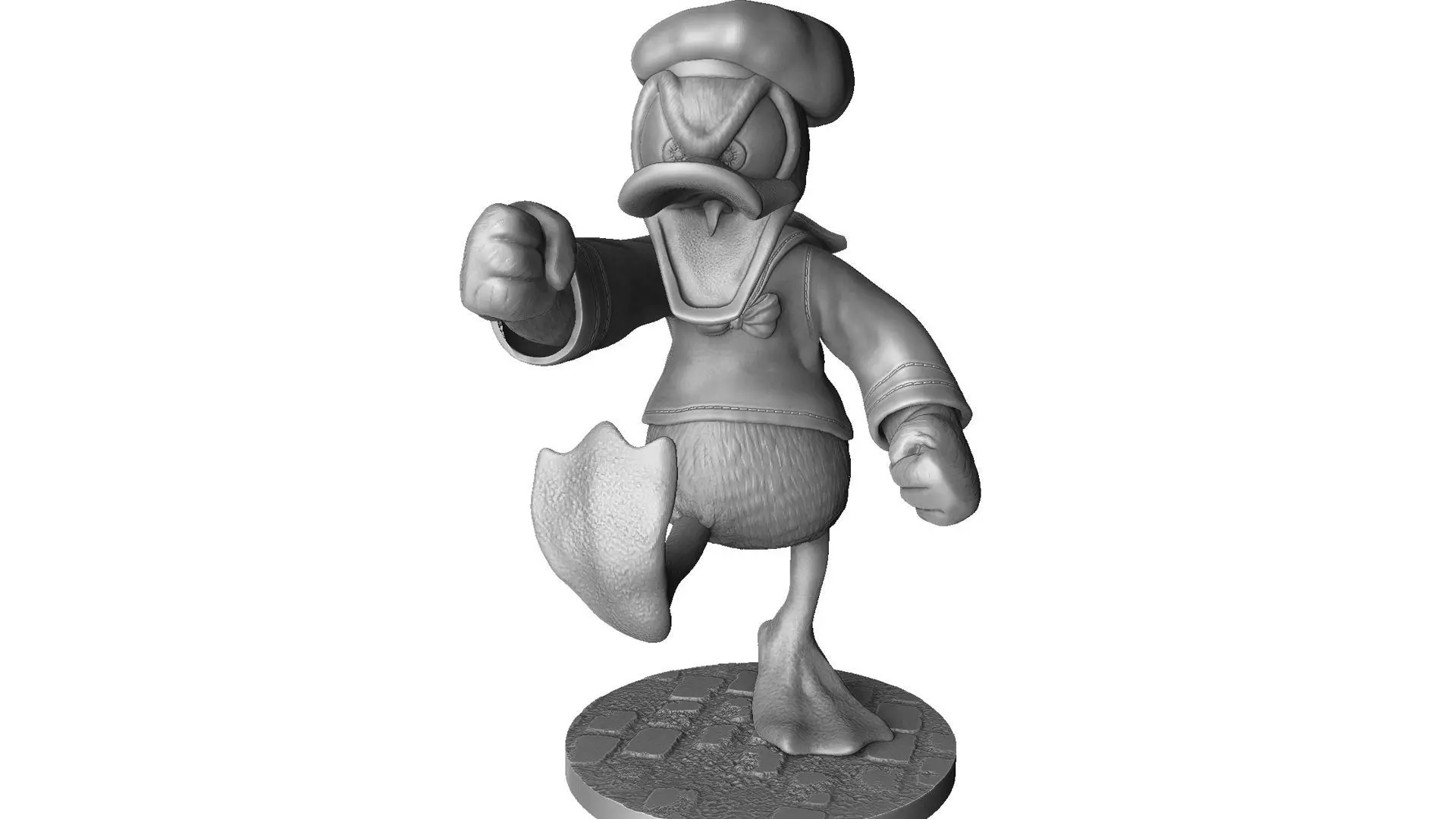 Donald Duck for 3D Printing Stl 3D print model_0