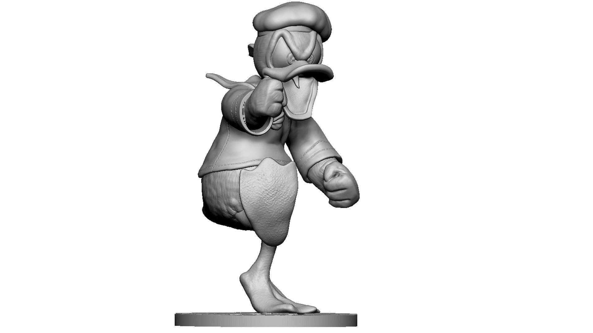 Donald Duck for 3D Printing Stl 3D print model_4