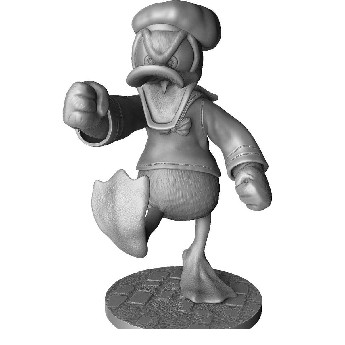 Donald Duck for 3D Printing Stl 3D print model_2