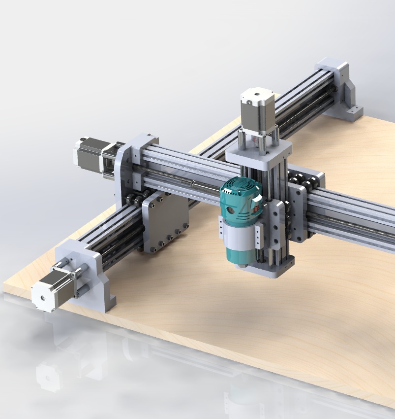 CNC Router 3D print model_2