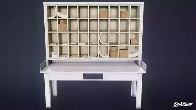 JOBSITE - Office Sorting 01 - LOW POLY AND NANITE