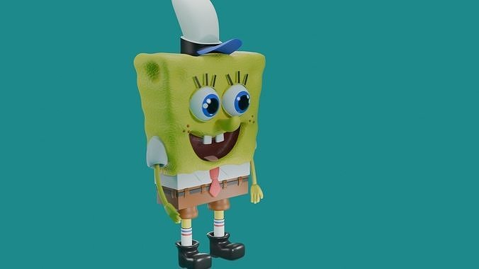 SpongeBob 3D model