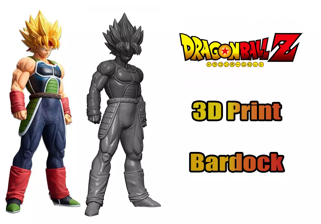 Bardock Grandista 3D print model_0