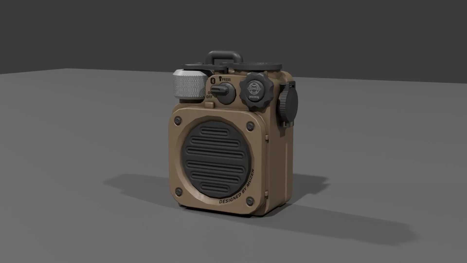 Muzen Wild Mini Low-poly 3D model_0