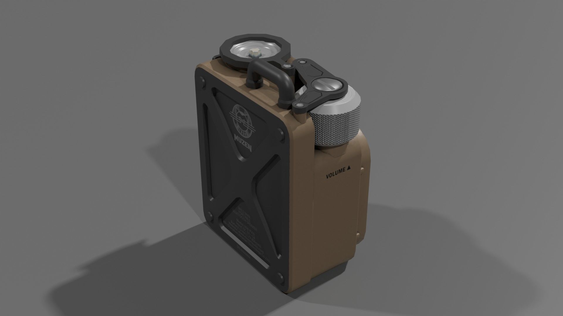 Muzen Wild Mini Low-poly 3D model_2