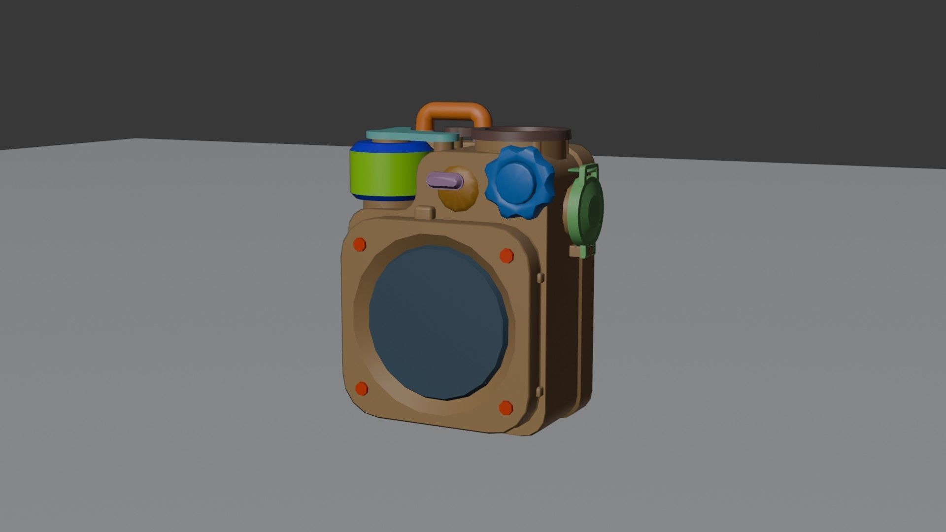 Muzen Wild Mini Low-poly 3D model_1