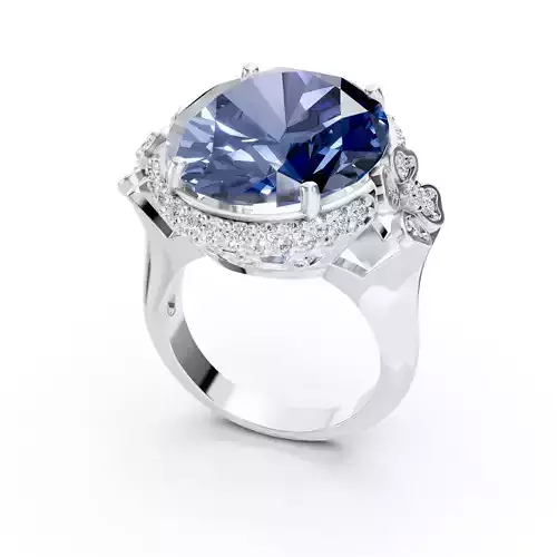 Sapphire Antique Ring
