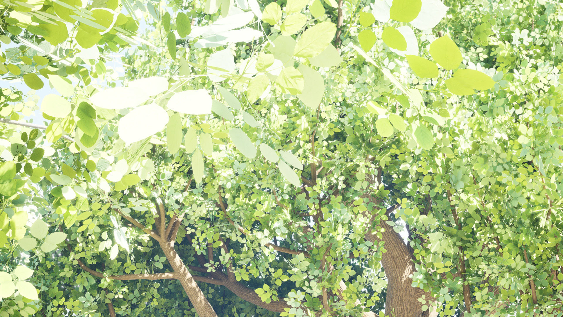 Stylized World Tree 3D Models Low-poly 3D model_8