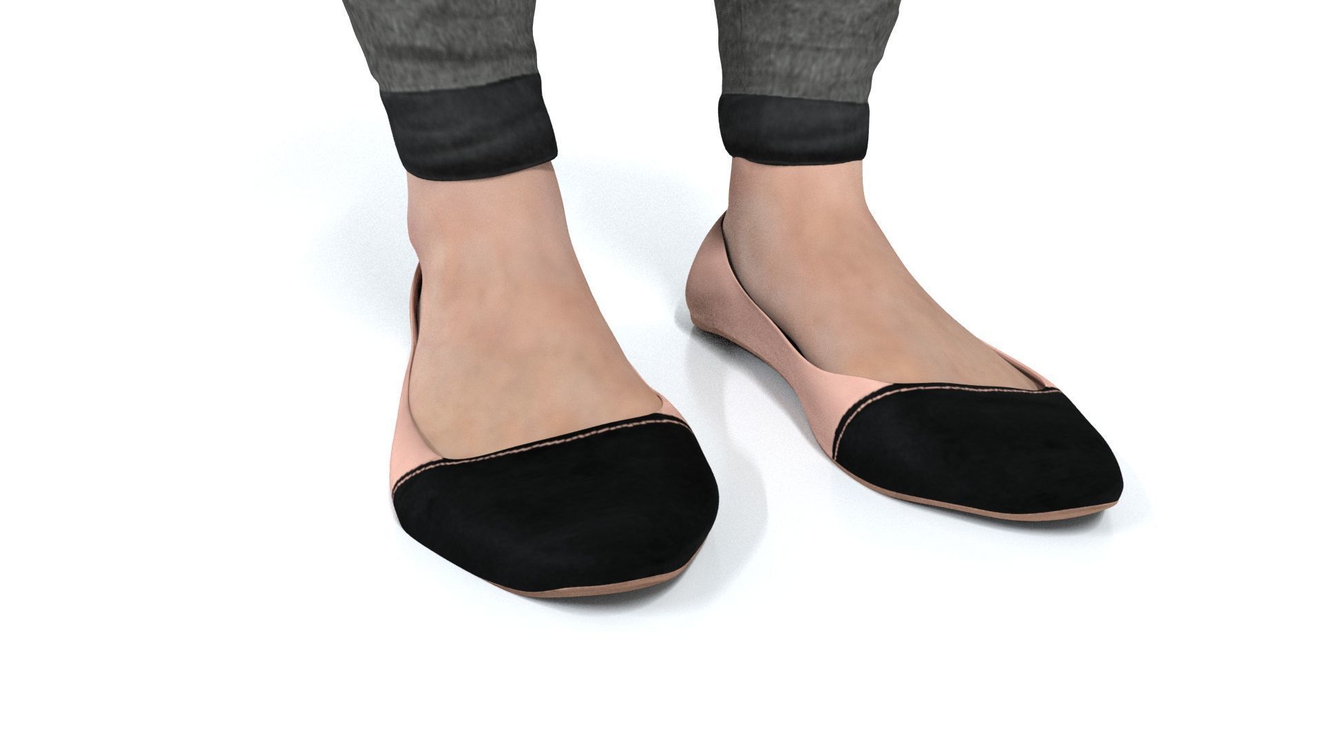 laos Female British Spy Low-poly 3D model_6