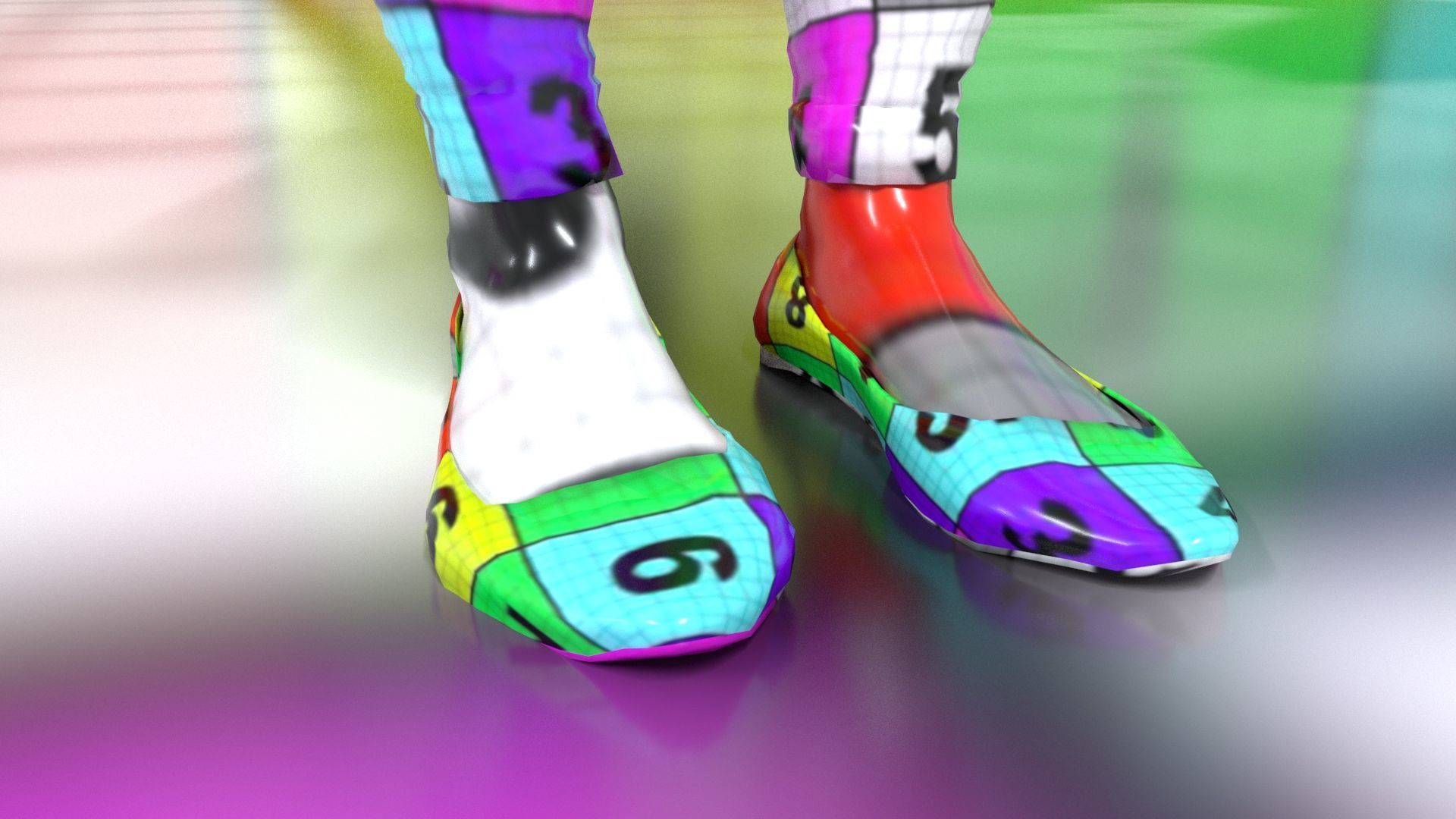 laos Female British Spy Low-poly 3D model_18