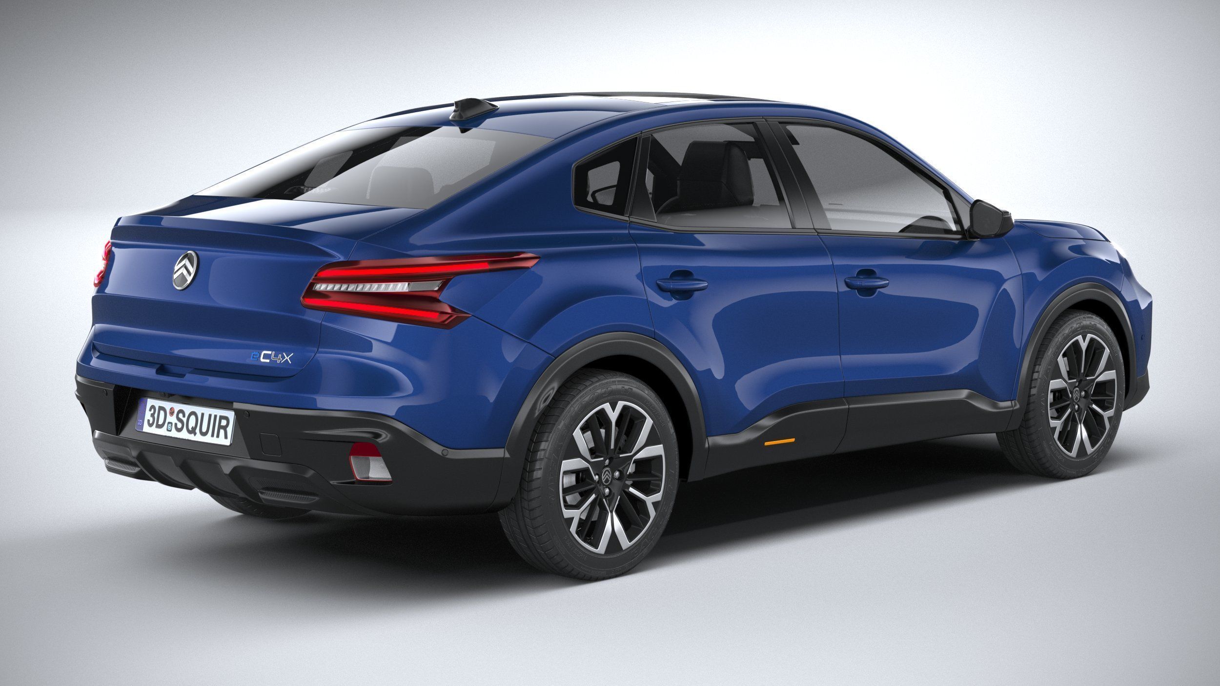 Citroen C4X 2025 3D model_17