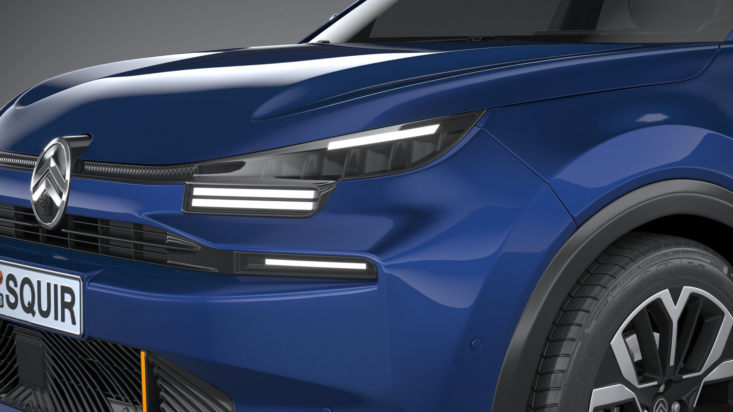 Citroen C4X 2025 3D model_14