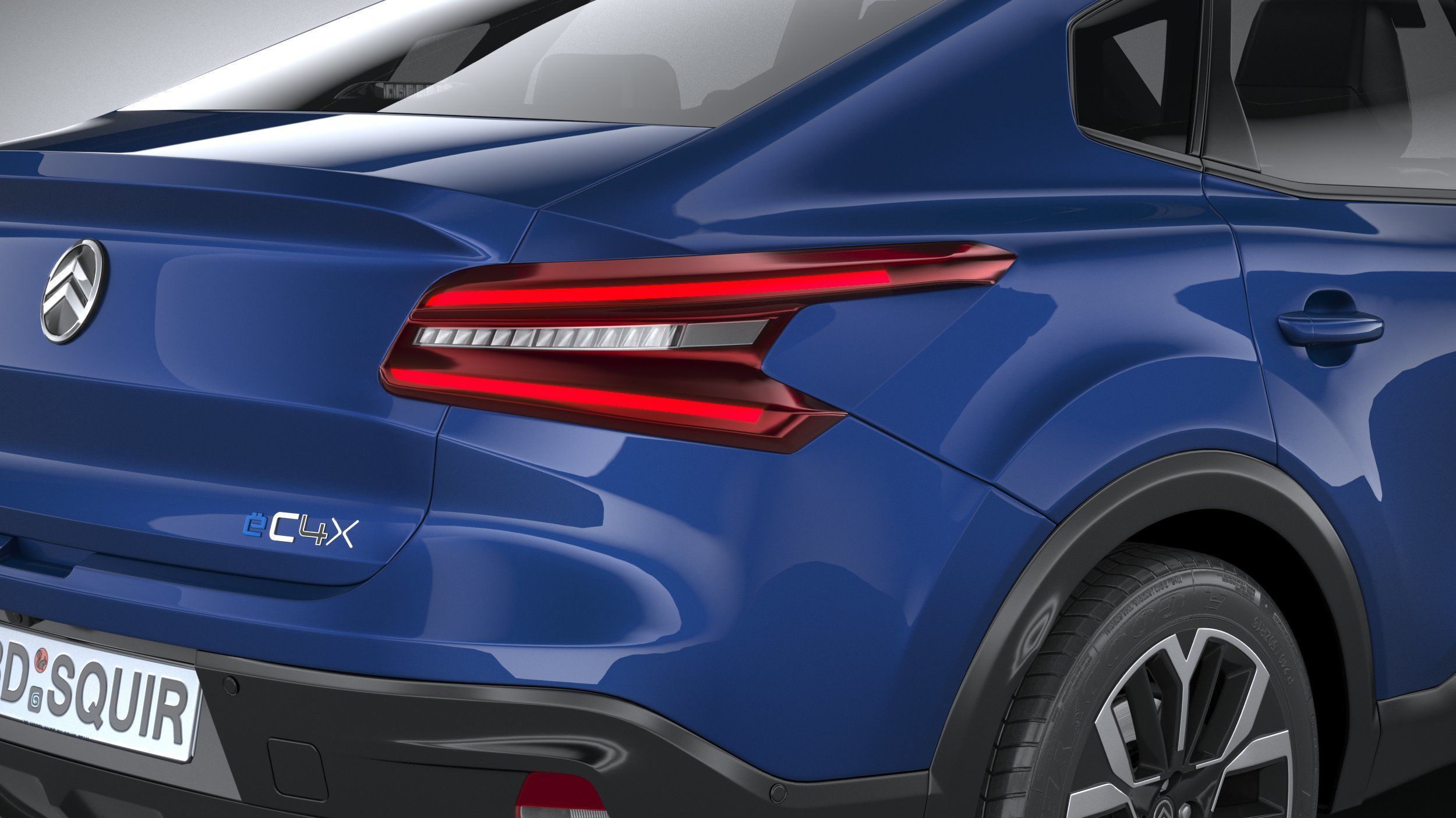 Citroen C4X 2025 3D model_18