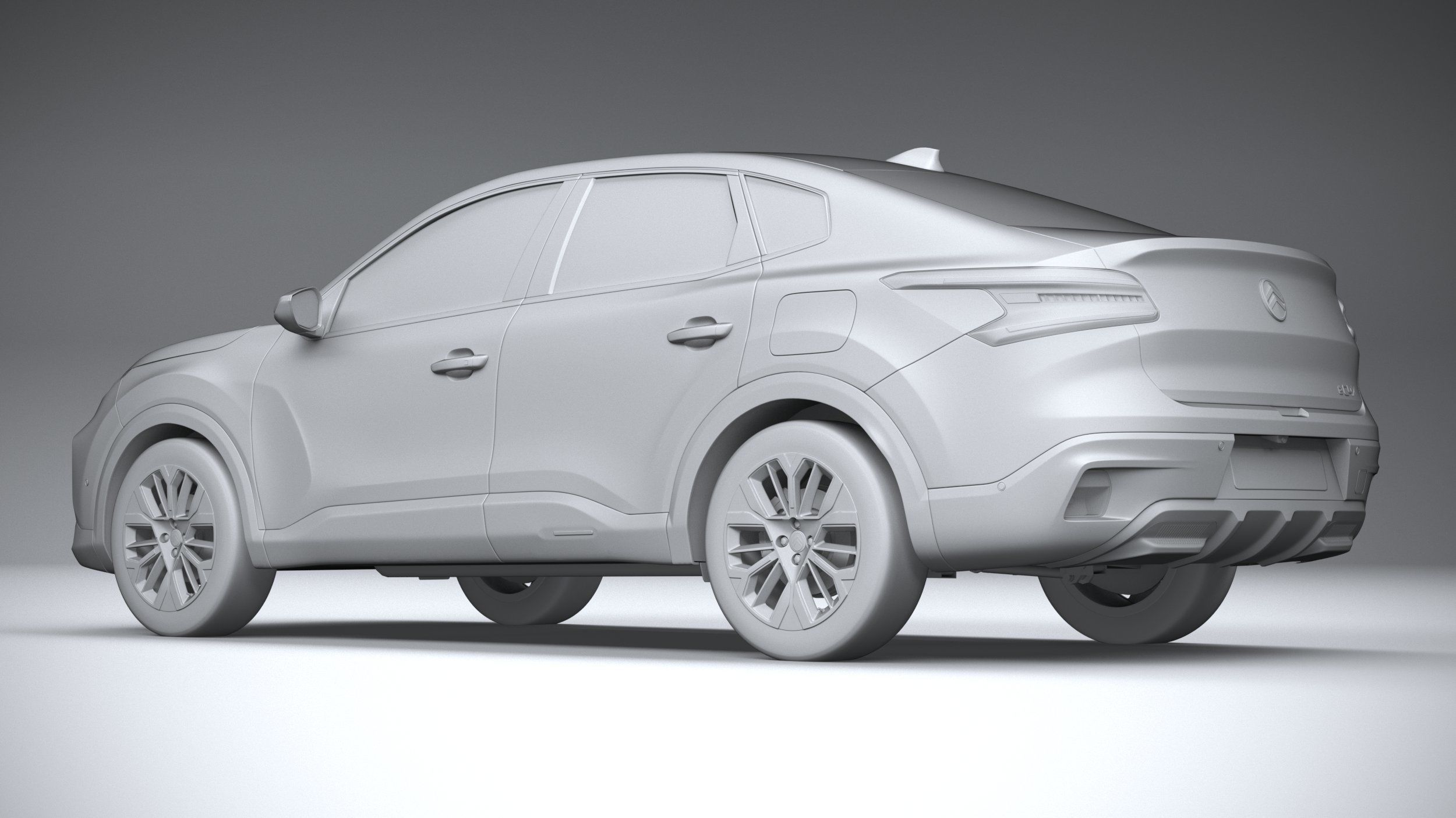 Citroen C4X 2025 3D model_21