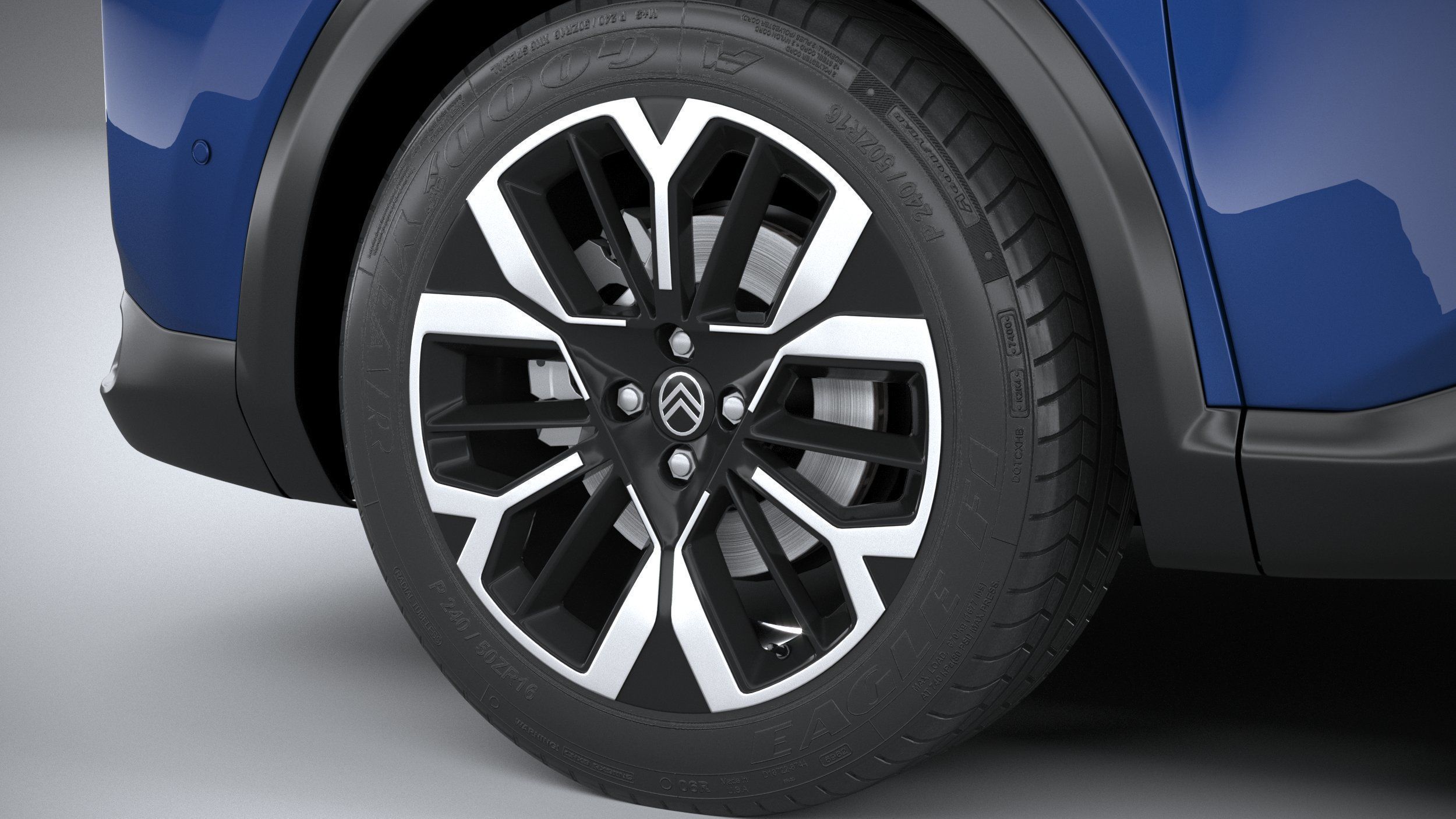 Citroen C4X 2025 3D model_16