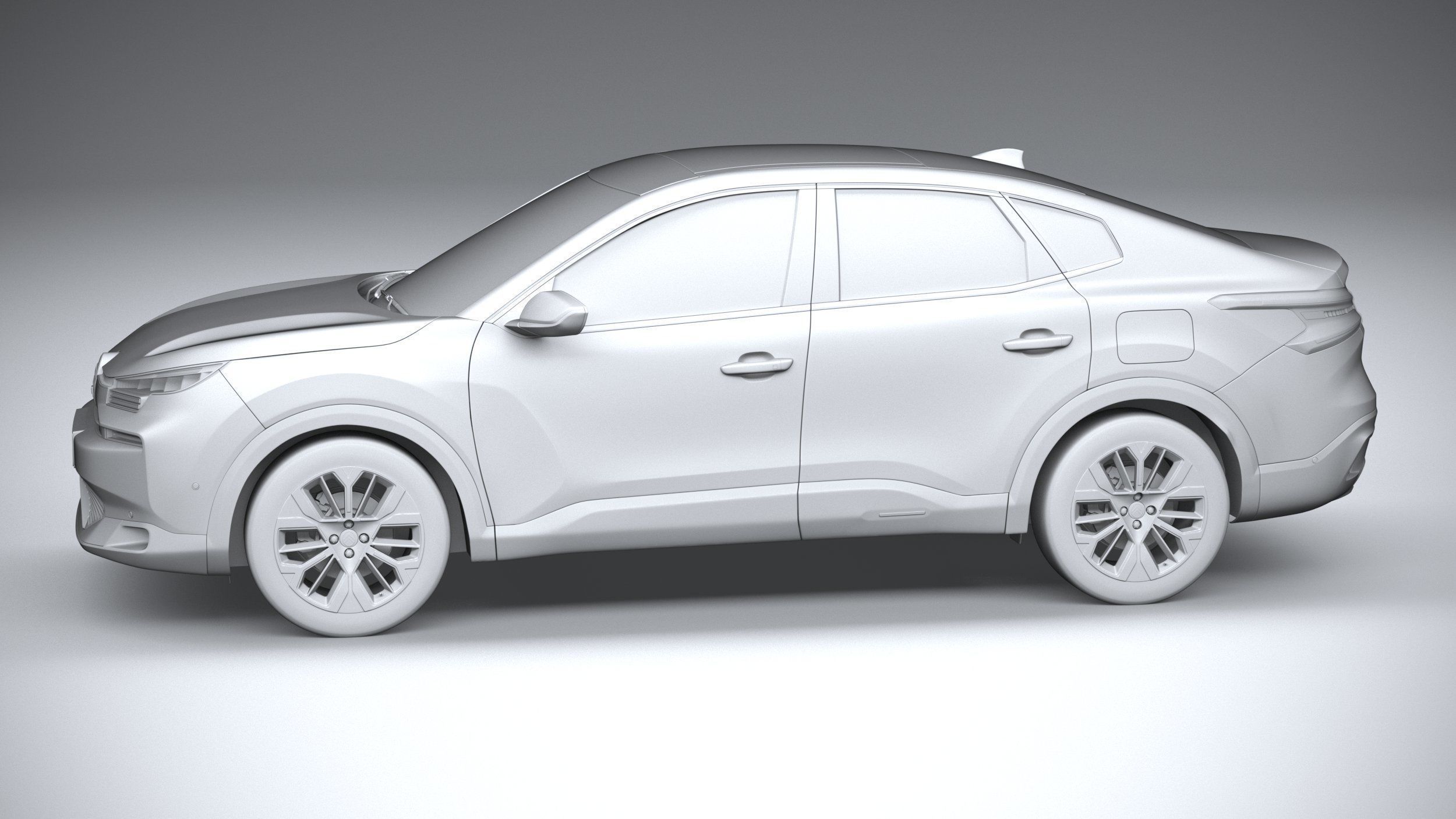 Citroen C4X 2025 3D model_22