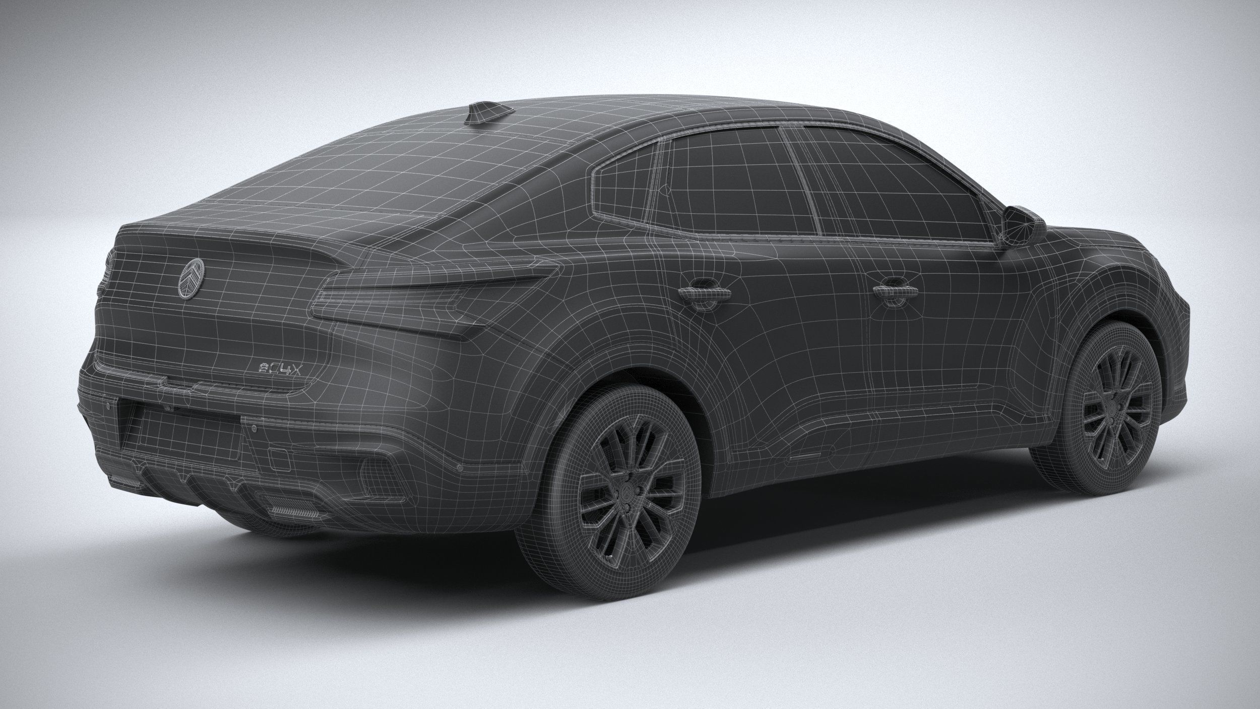 Citroen C4X 2025 3D model_29