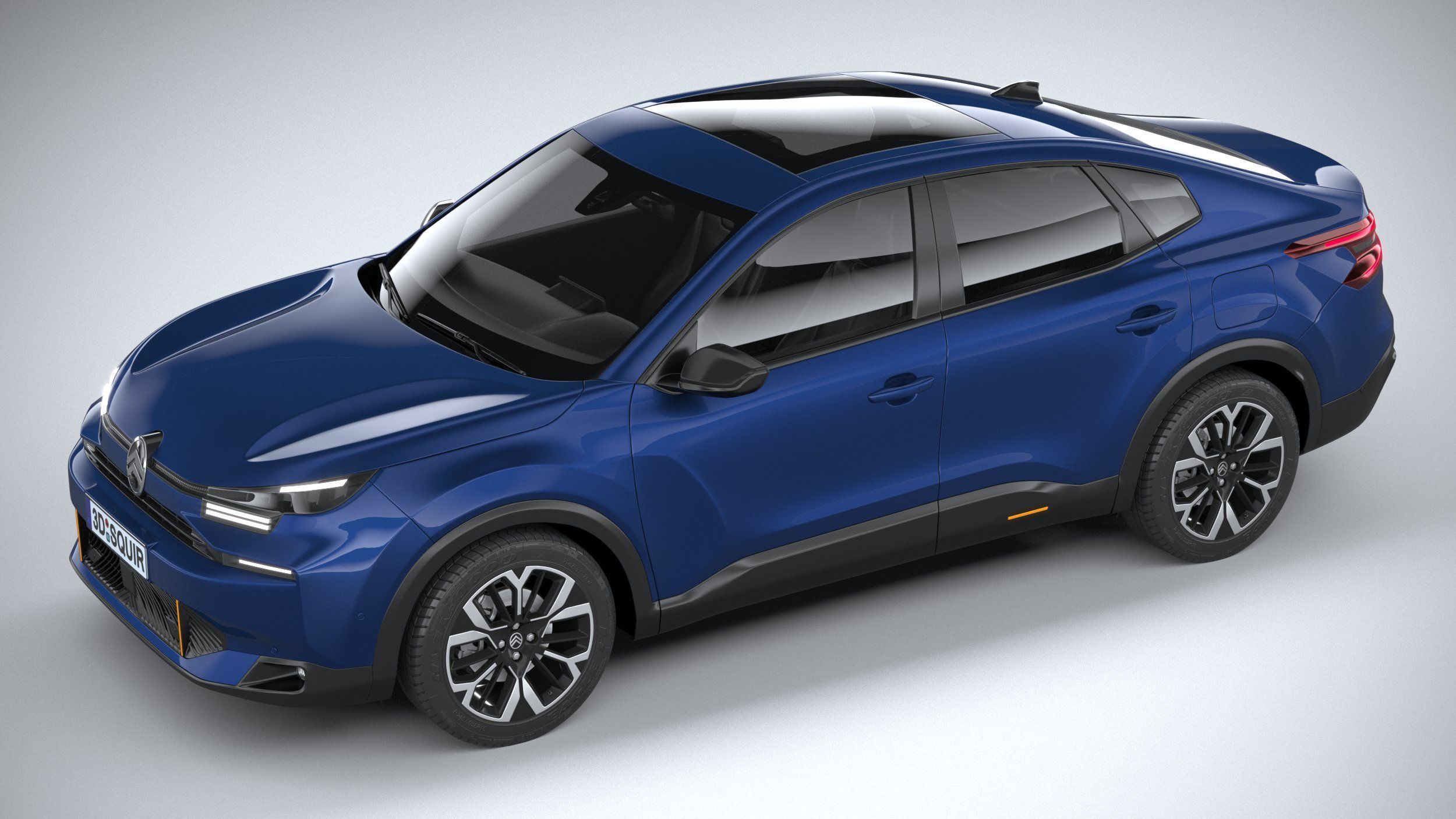 Citroen C4X 2025 3D model_7