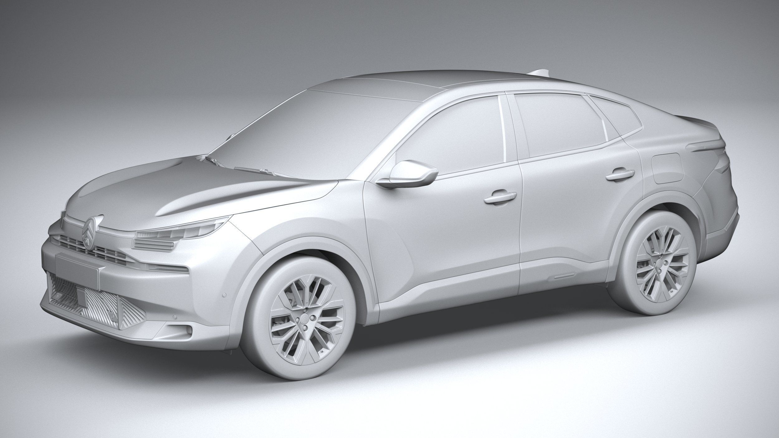 Citroen C4X 2025 3D model_19