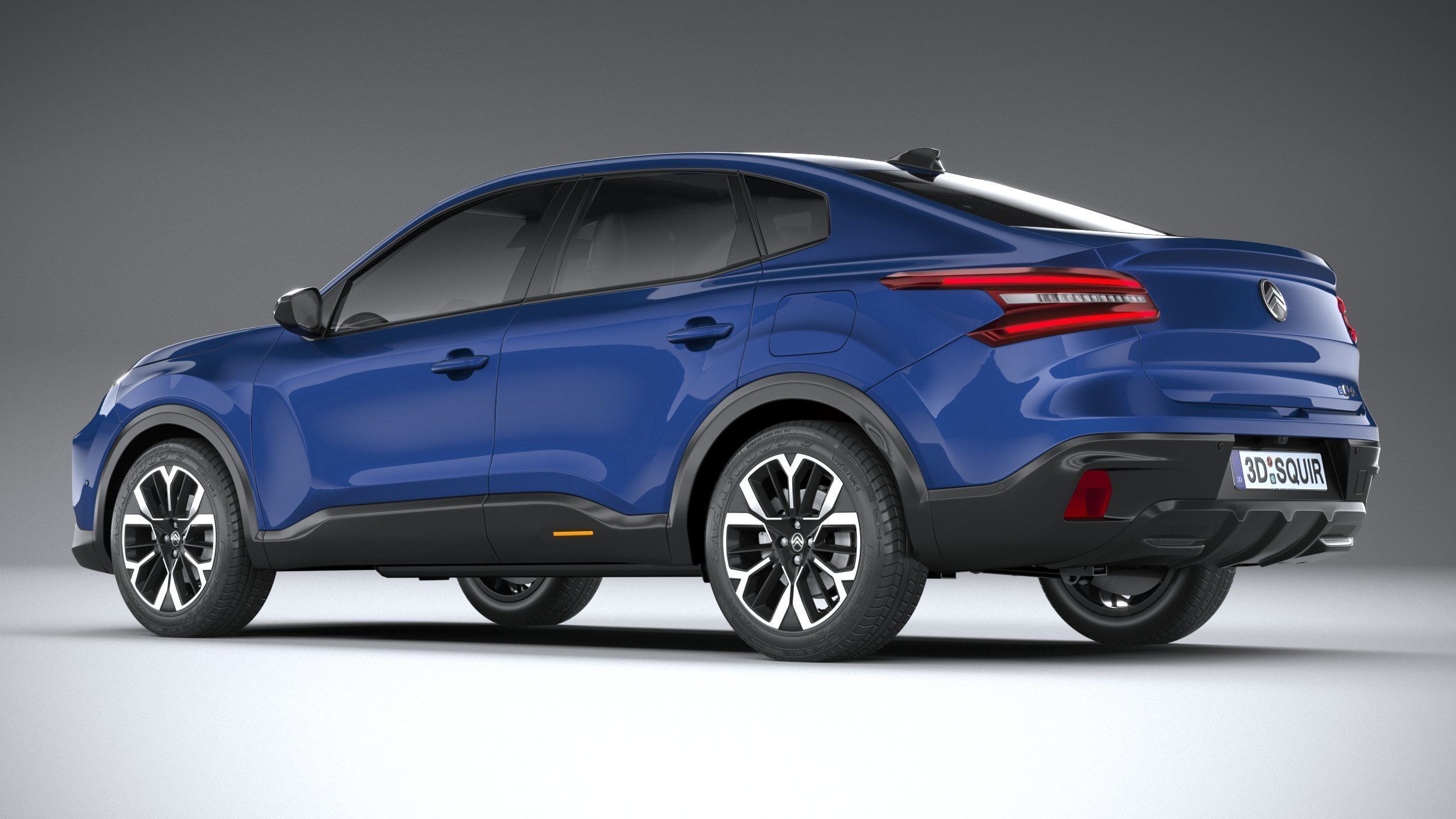 Citroen C4X 2025 3D model_5