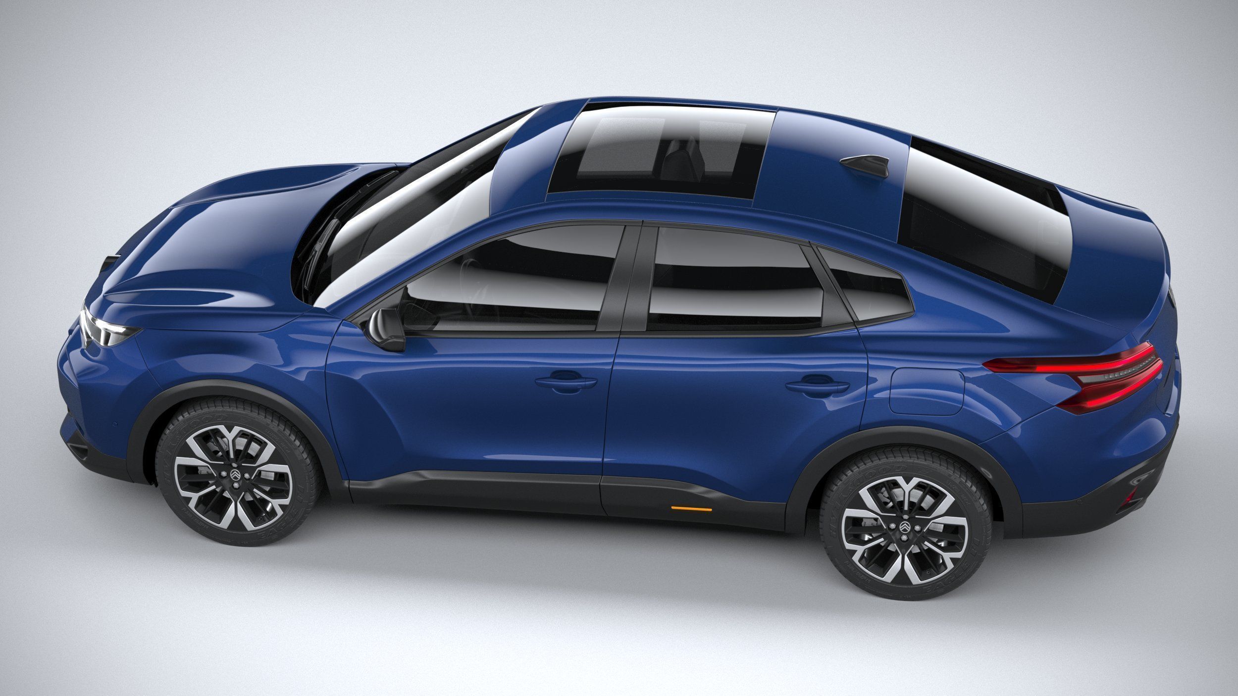 Citroen C4X 2025 3D model_9