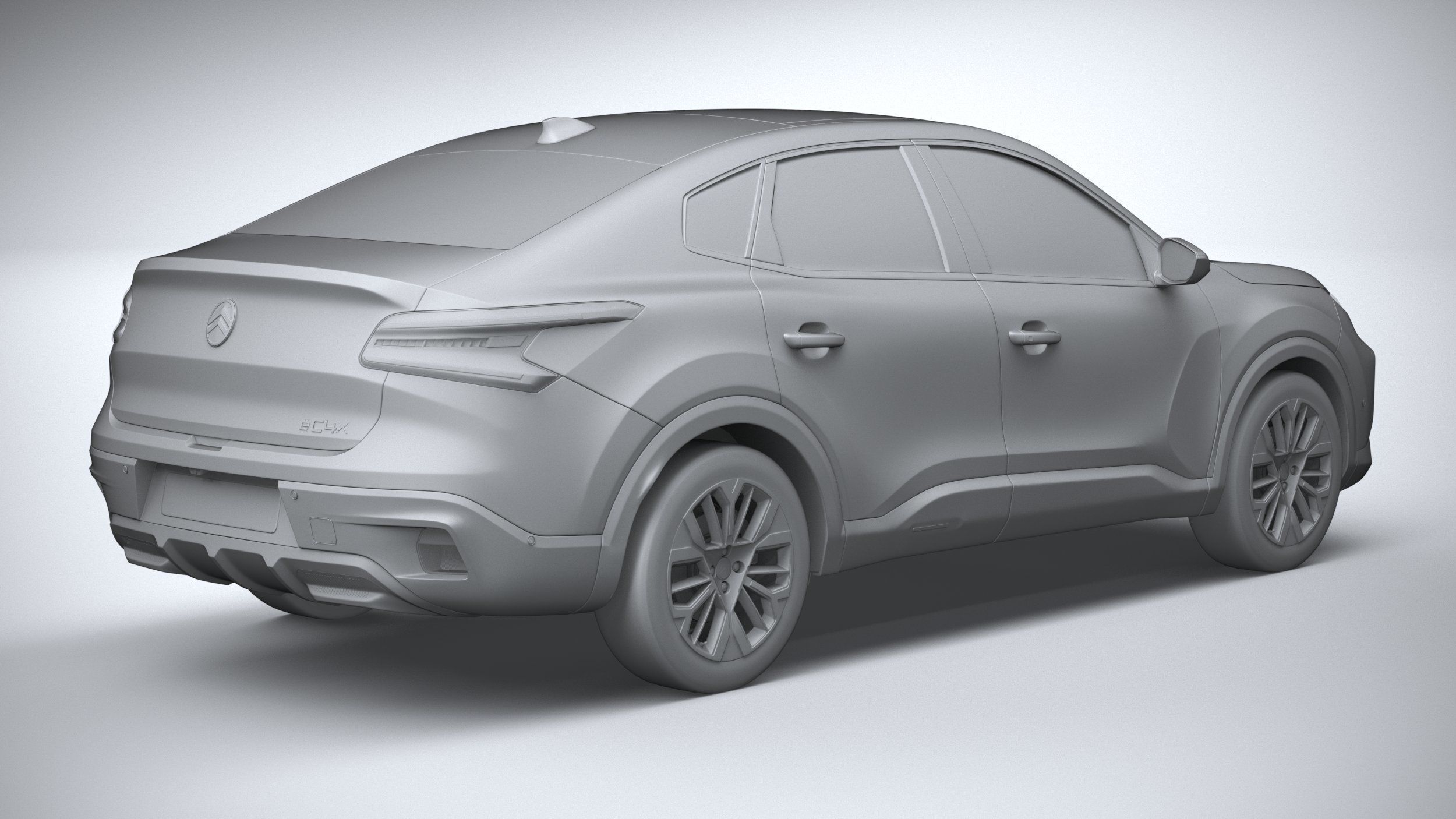 Citroen C4X 2025 3D model_25