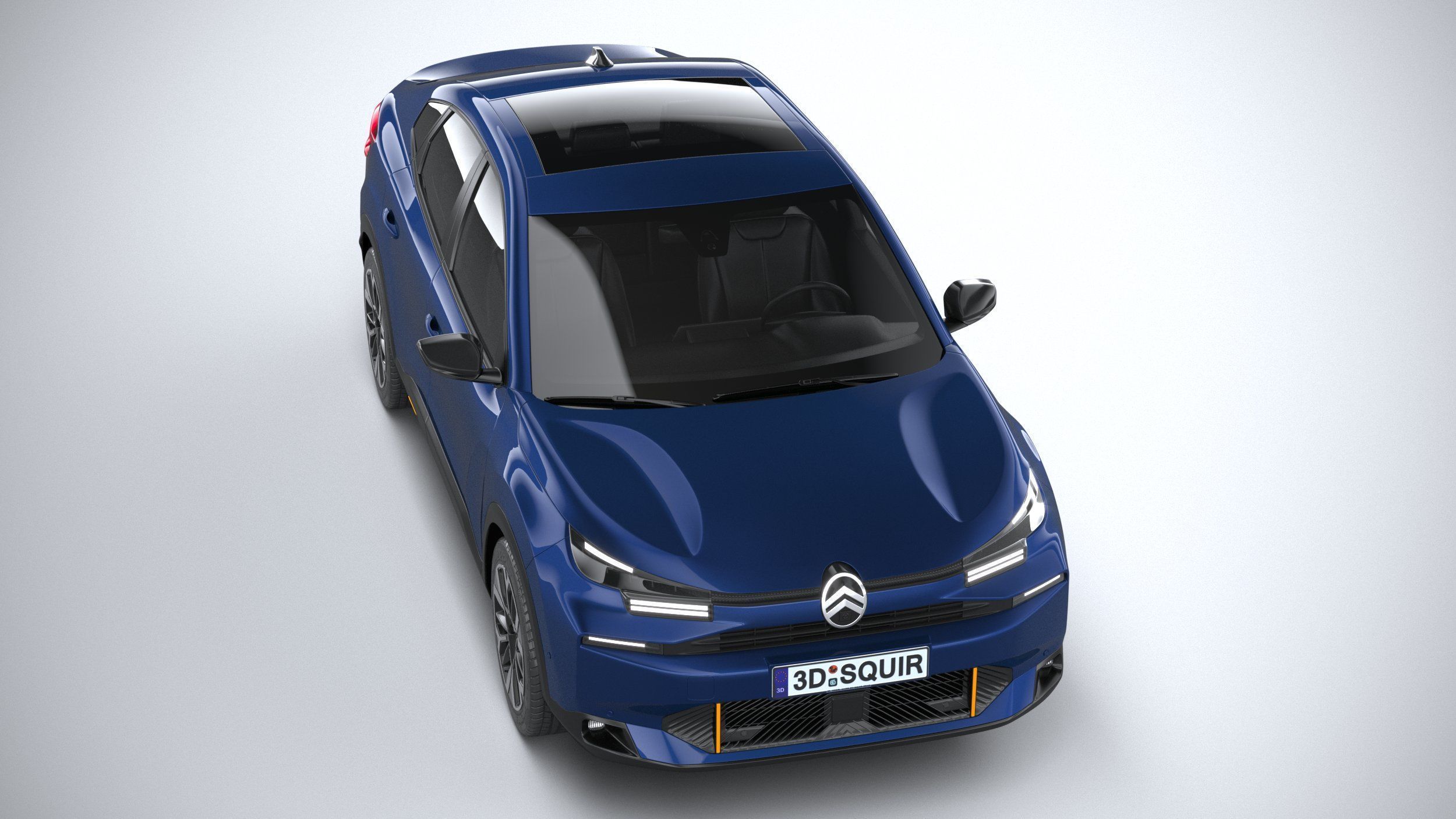 Citroen C4X 2025 3D model_12