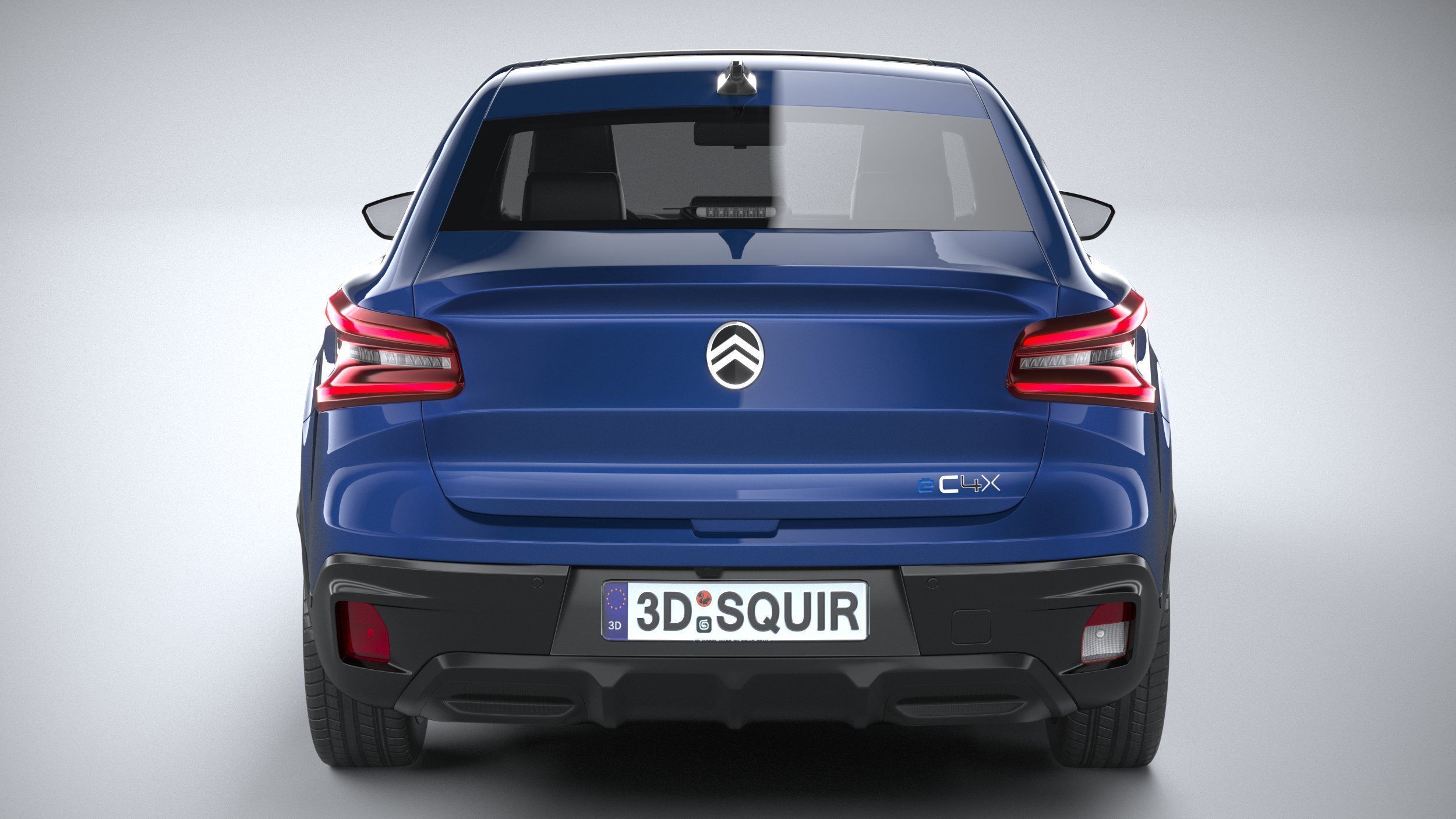 Citroen C4X 2025 3D model_4