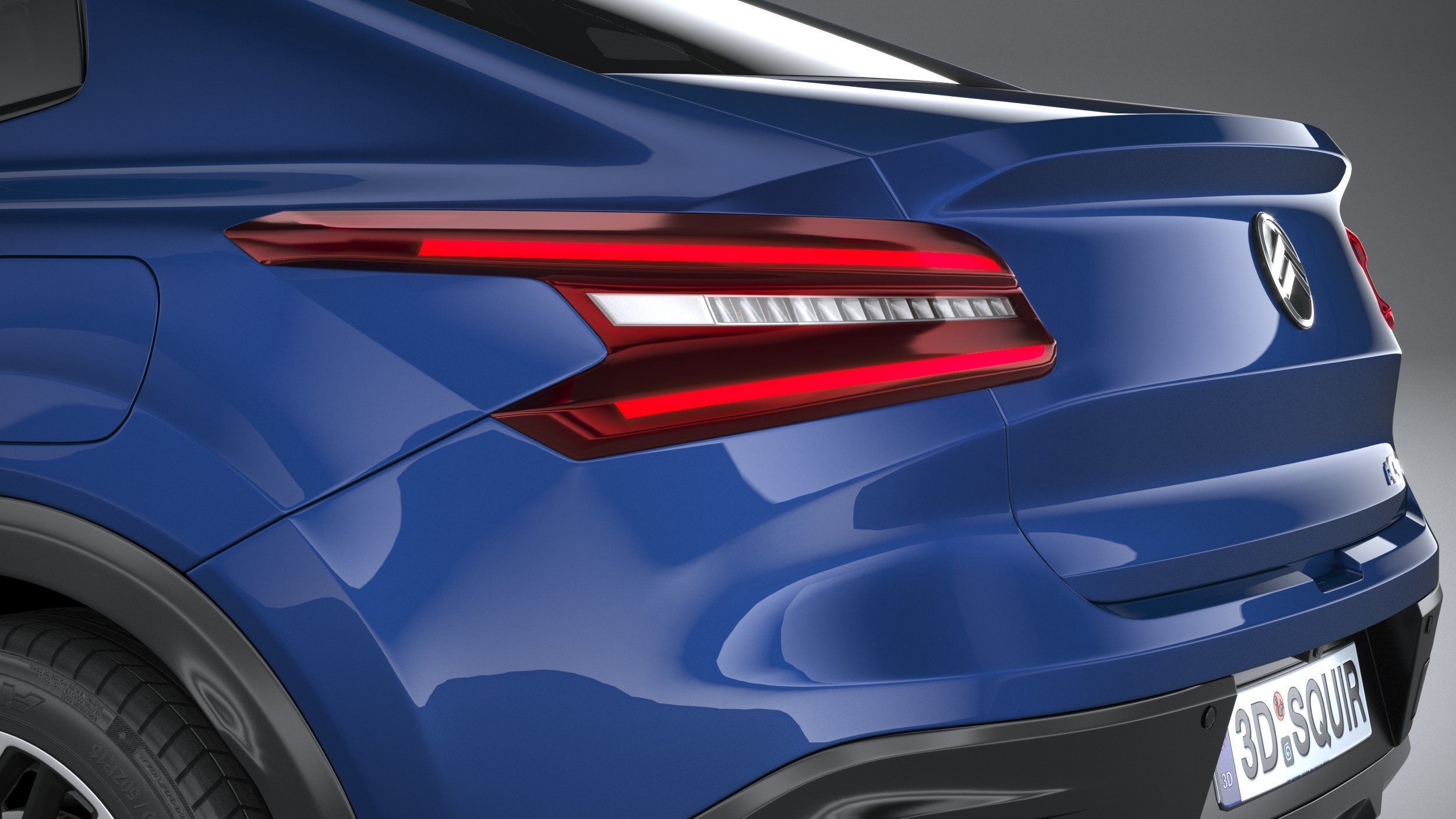 Citroen C4X 2025 3D model_6