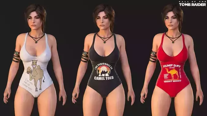 Tomb Raider  Hump Day Swimsuit 3D model