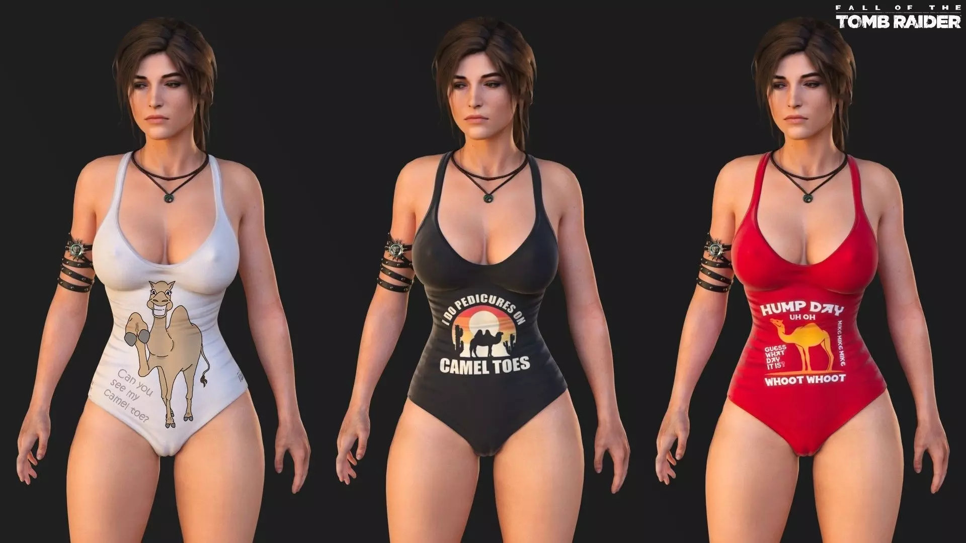 Tomb Raider  Hump Day Swimsuit 3D model_0